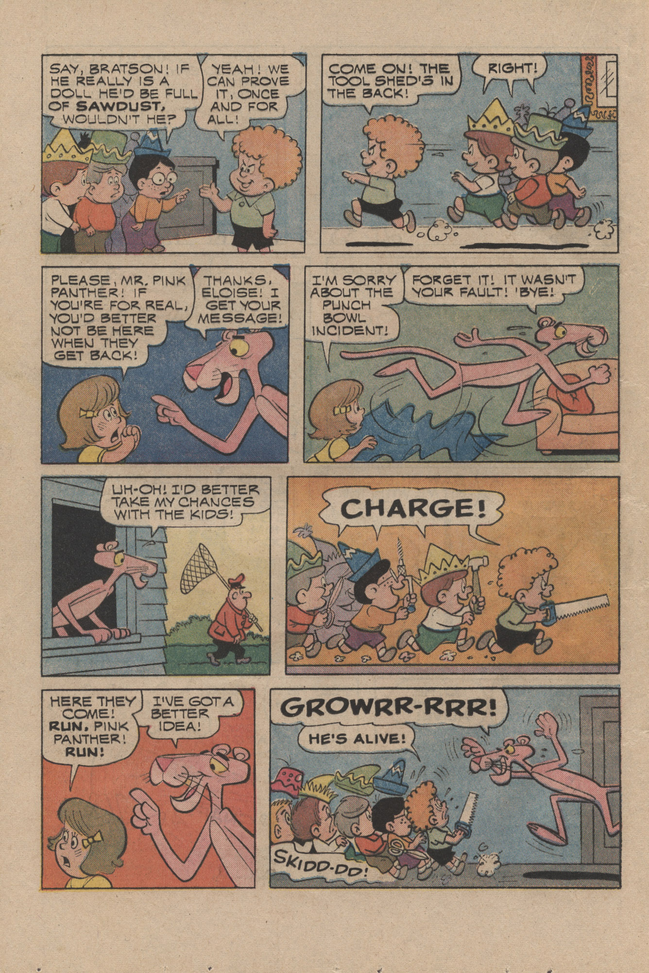 Read online The Pink Panther (1971) comic -  Issue #14 - 16