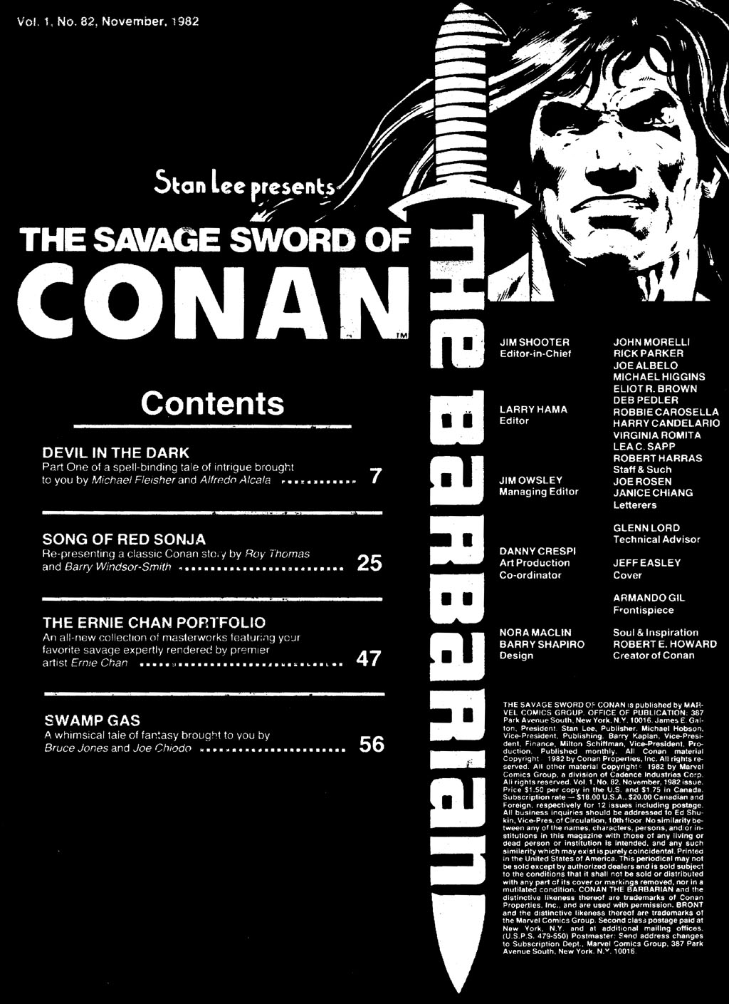 Read online The Savage Sword Of Conan comic -  Issue #82 - 3
