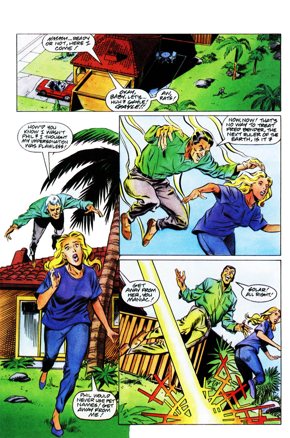 Read online Solar, Man of the Atom comic -  Issue #25 - 6