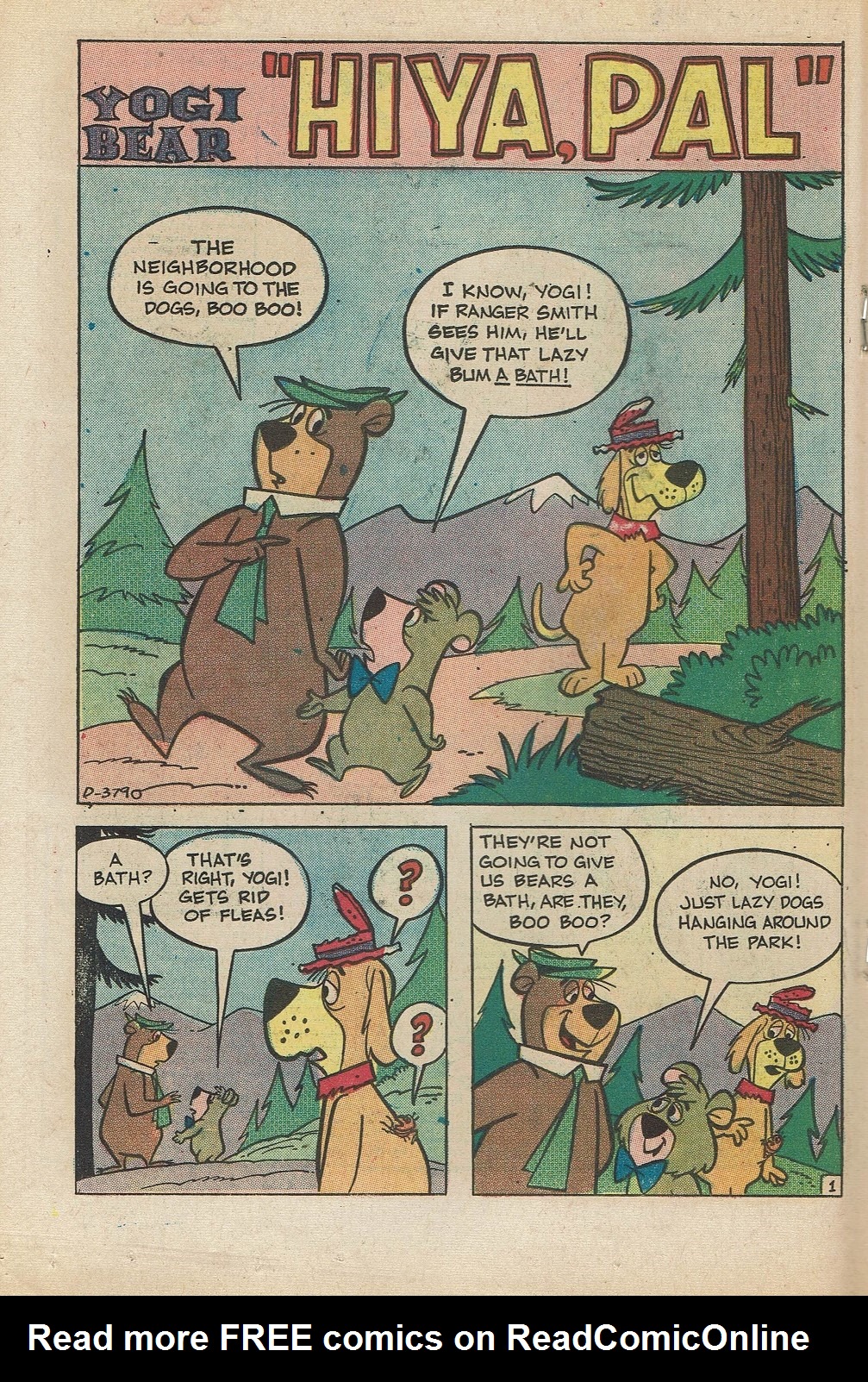 Read online Yogi Bear (1970) comic -  Issue #18 - 18