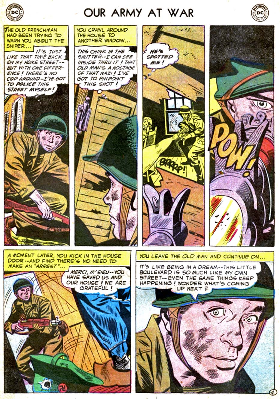 Read online Our Army at War (1952) comic -  Issue #54 - 6