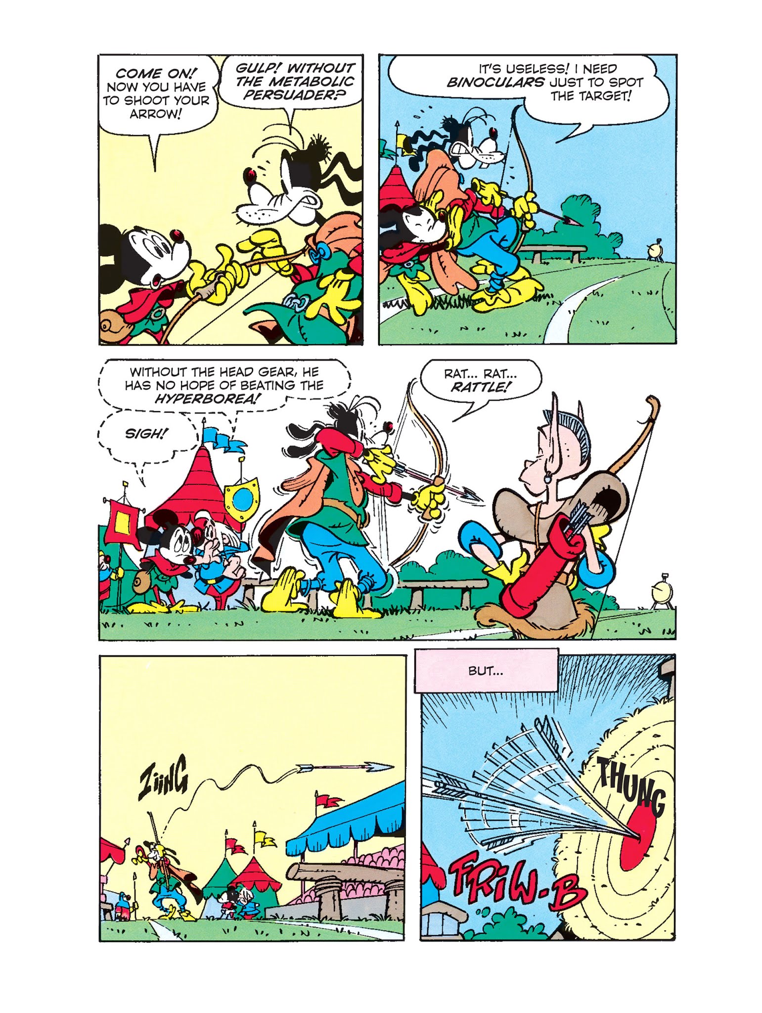 Read online Mickey Mouse and the Argaar Tournament: Return to the Land of Adventure comic -  Issue #2 - 34