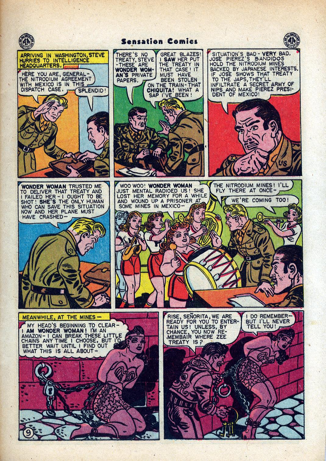 Read online Sensation (Mystery) Comics comic -  Issue #45 - 11