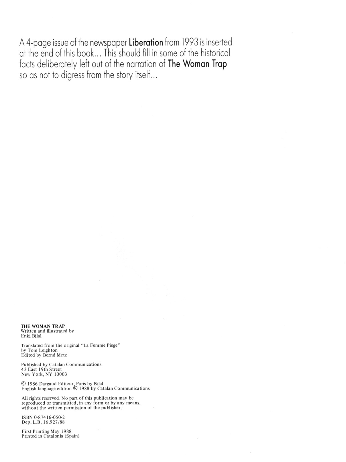 Read online The Woman Trap comic -  Issue # Full - 3