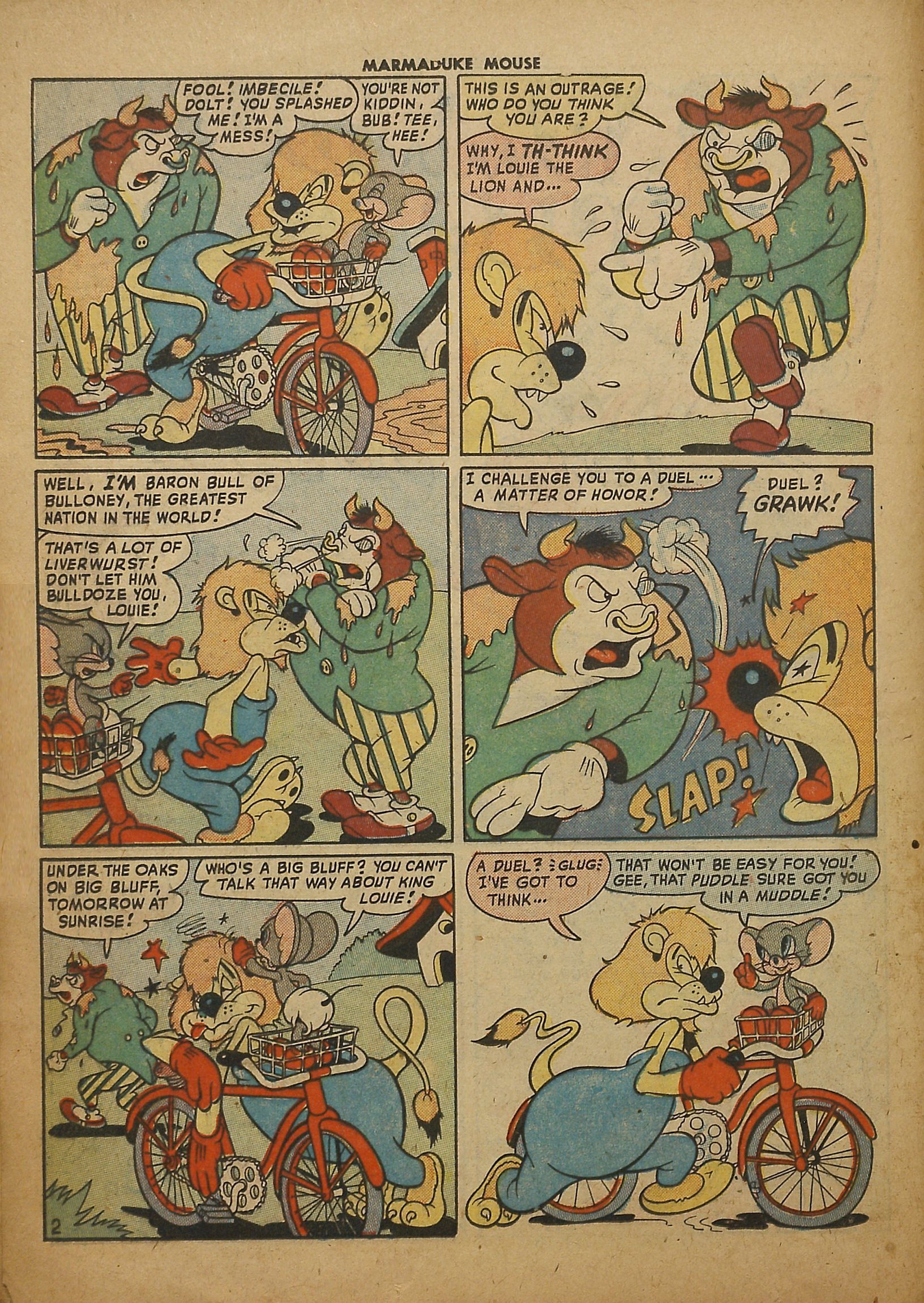 Read online Marmaduke Mouse comic -  Issue #12 - 16