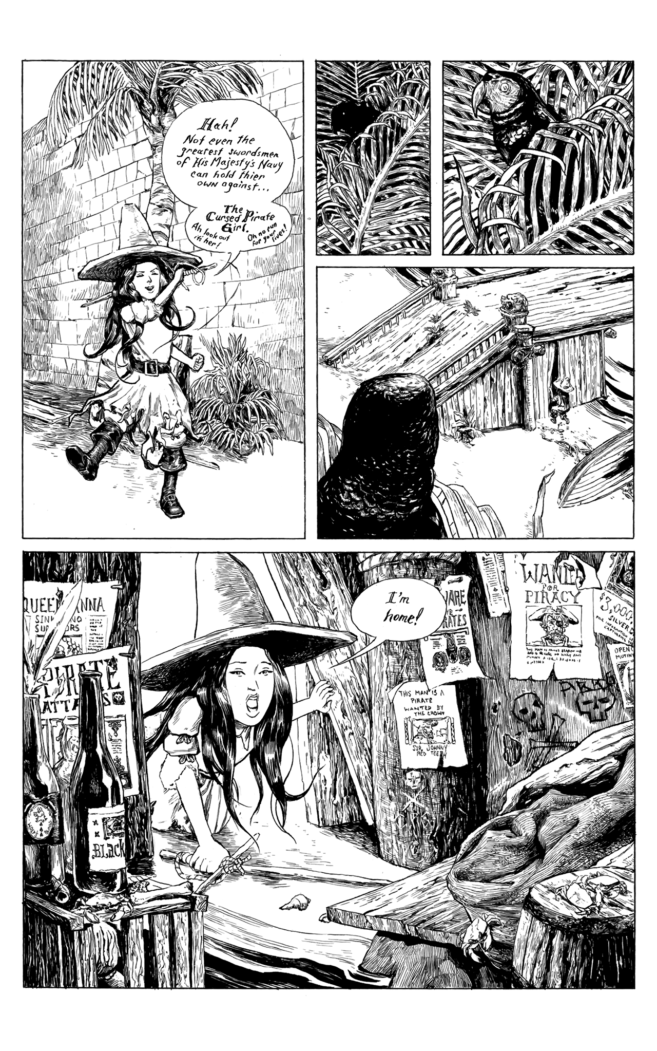 Read online Cursed Pirate Girl comic -  Issue #1 - 16