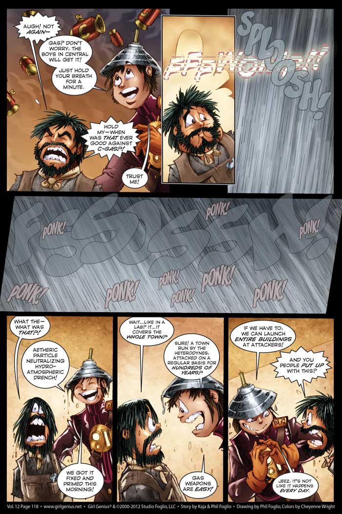 Read online Girl Genius (2002) comic -  Issue #12 - 119