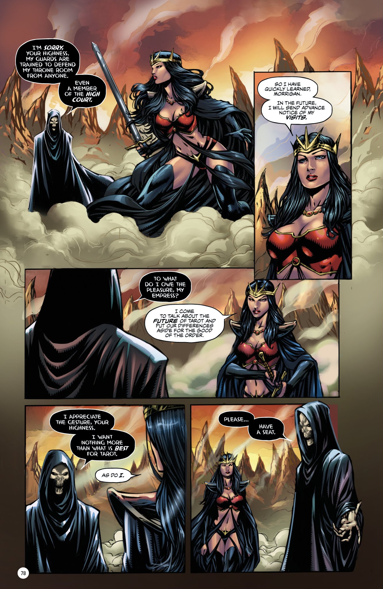 Read online Grimm Fairy Tales: Tarot comic -  Issue # _TPB (Part 1) - 79