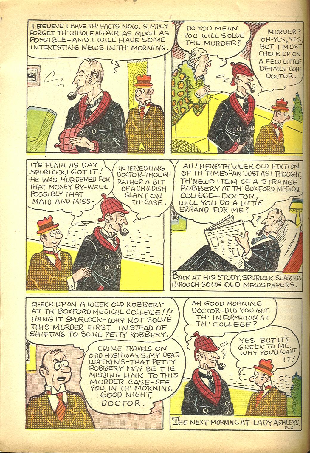 Read online Detective Picture Stories comic -  Issue #1 - 16