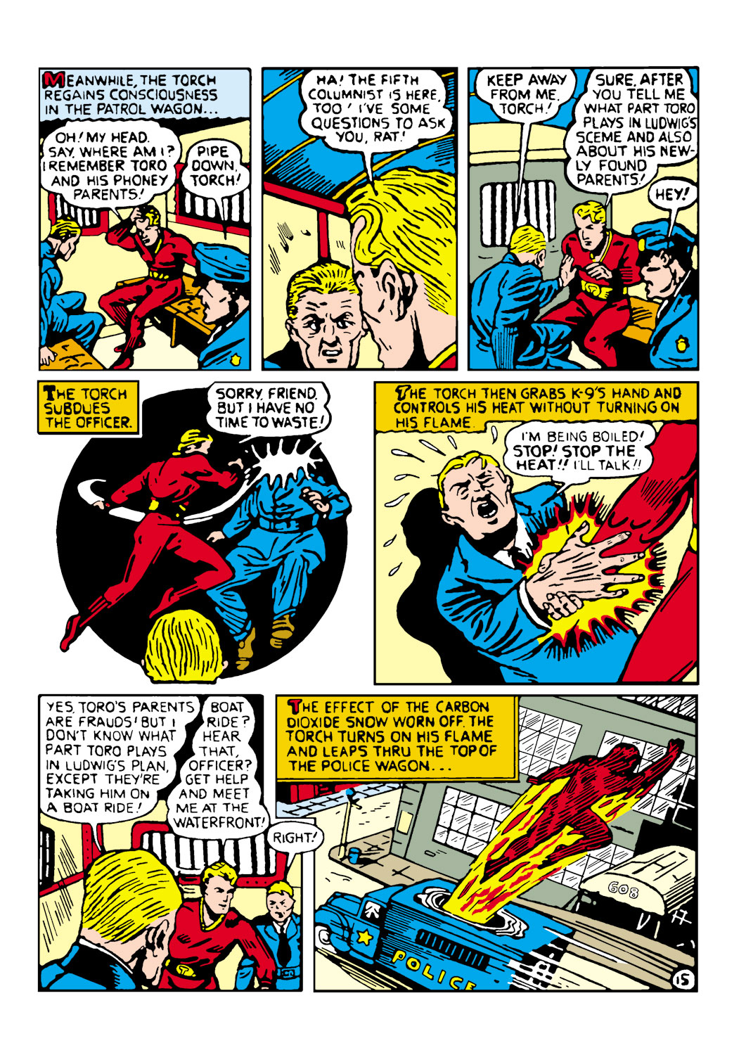 Read online The Human Torch (1940) comic -  Issue #3 - 18