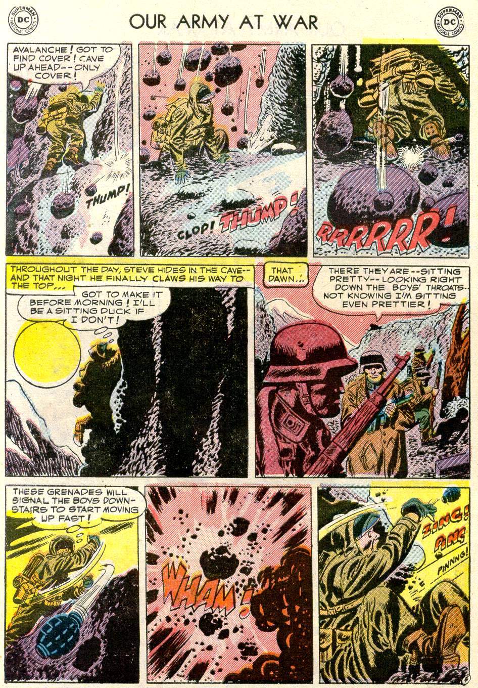 Read online Our Army at War (1952) comic -  Issue #7 - 32