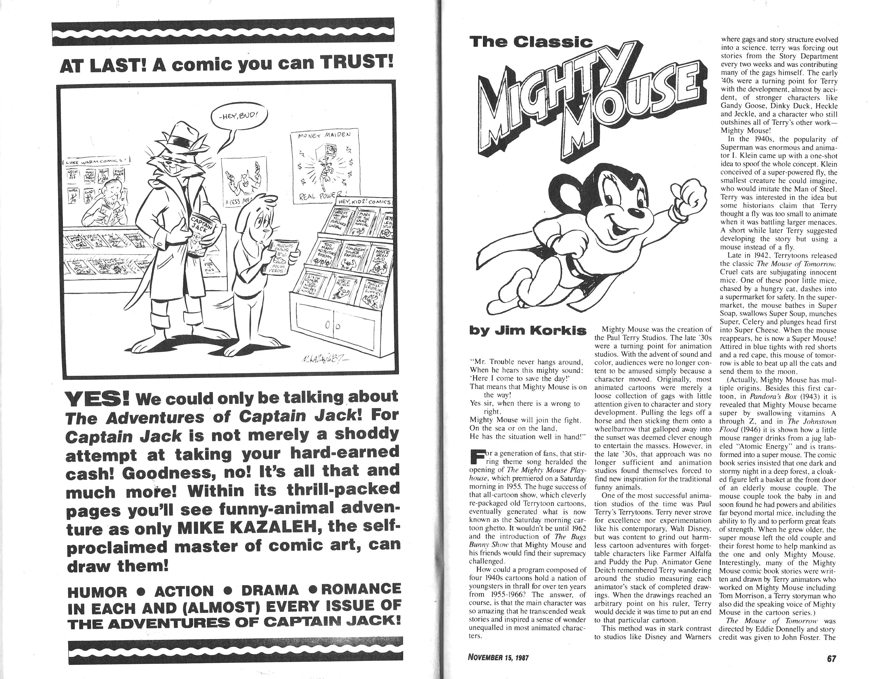 Read online Amazing Heroes comic -  Issue #129 - 34