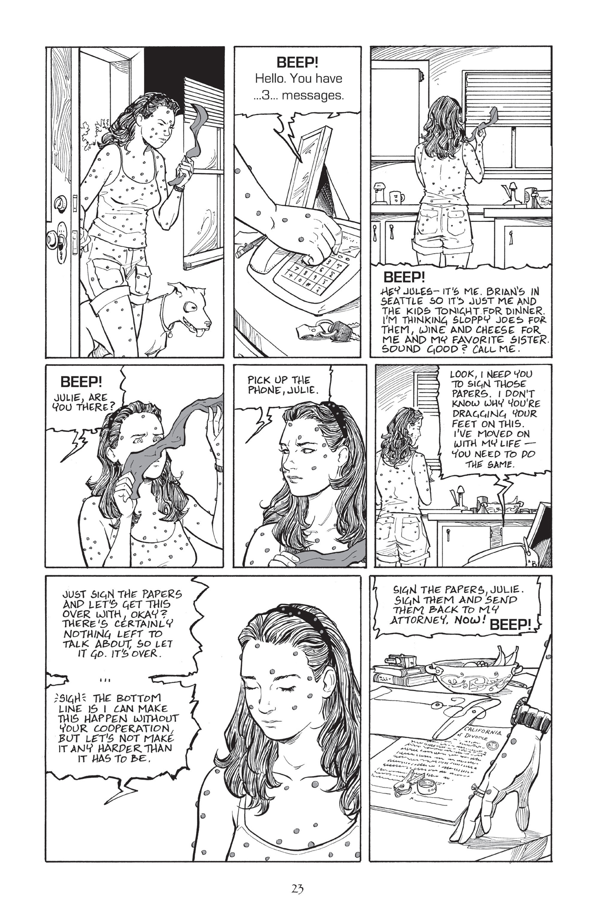 Read online Terry Moore's Echo comic -  Issue #1 - 21