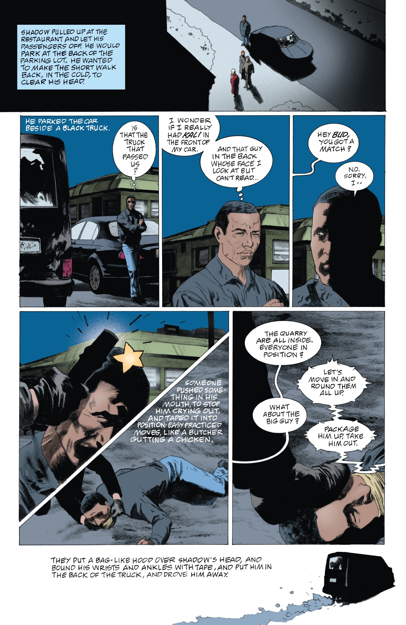 Read online American Gods: Shadows comic -  Issue #6 - 19