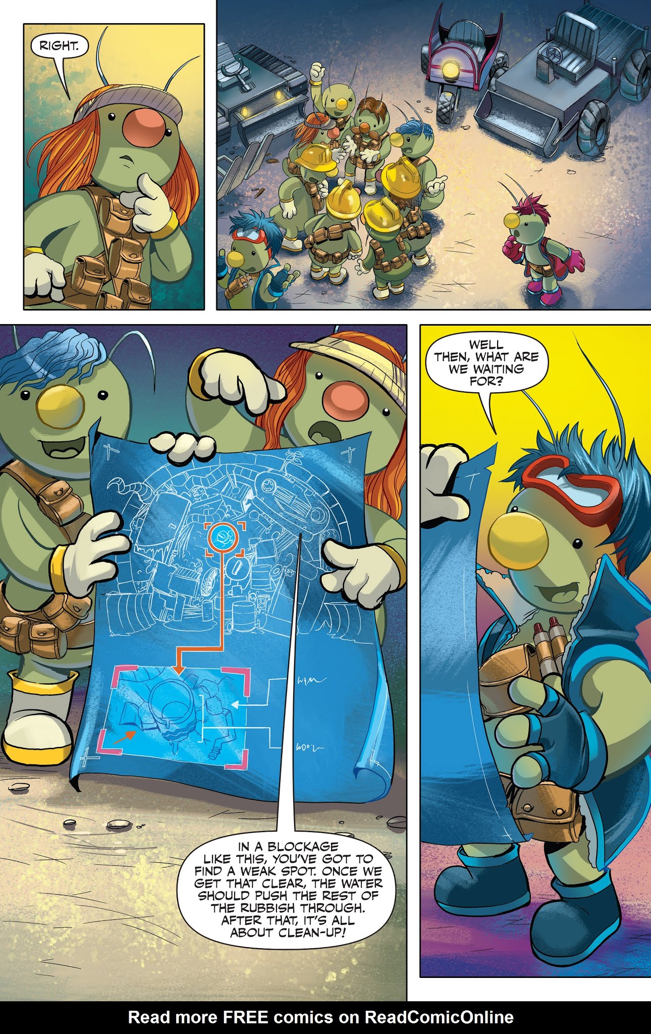 Read online Jim Henson's Fraggle Rock: Journey to the Everspring comic -  Issue #4 - 9