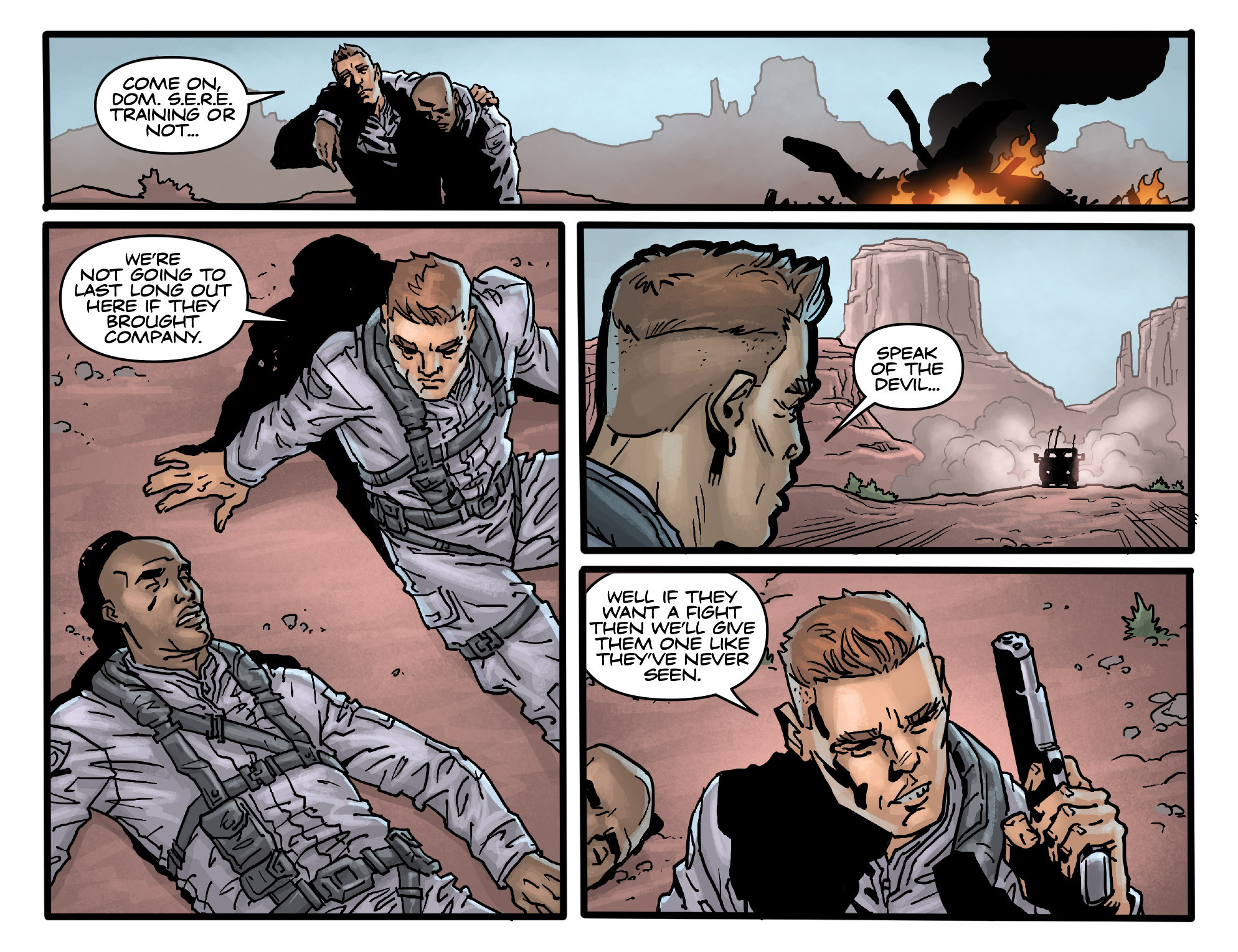 Read online Airwolf Airstrikes comic -  Issue #7 - 12