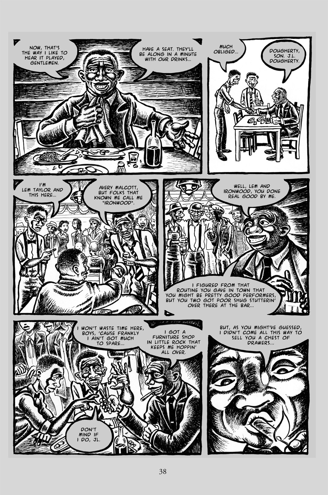 Read online Bluesman comic -  Issue # TPB (Part 1) - 36