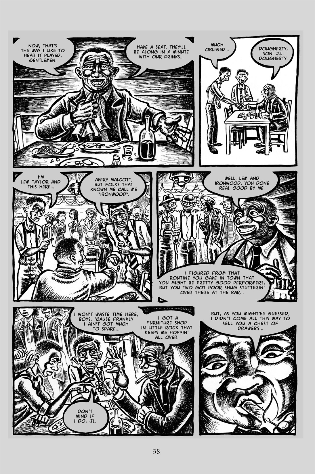 Read online Bluesman comic -  Issue # TPB (Part 1) - 36