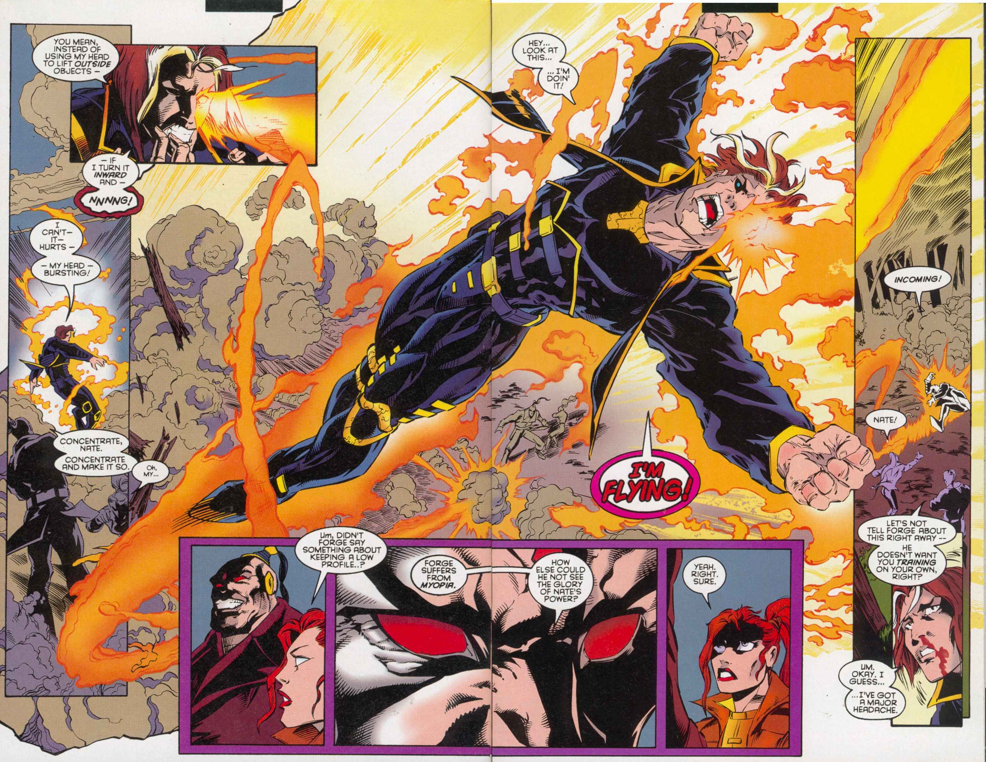 Read online X-Man comic -  Issue #2 - 9