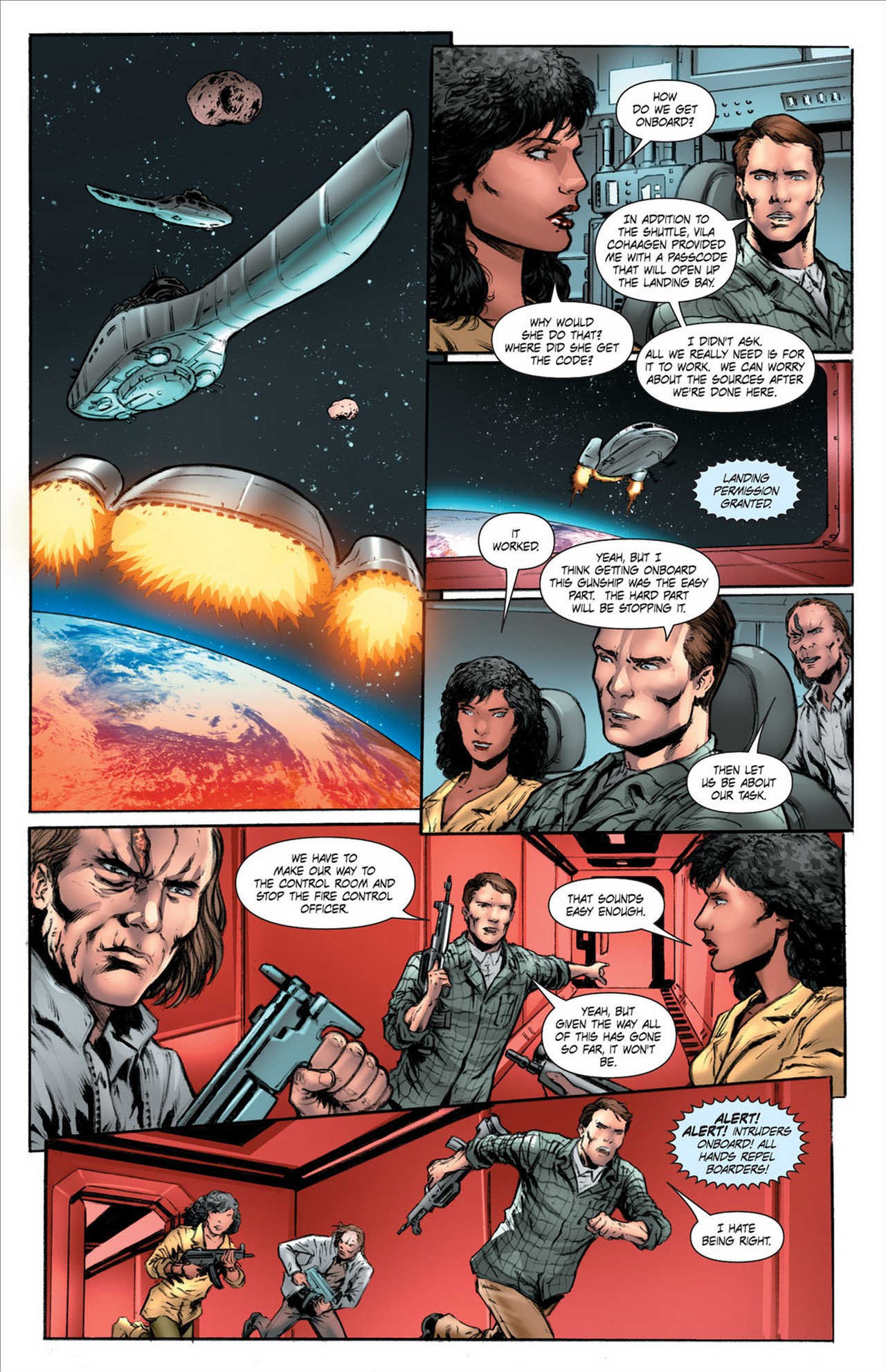 Read online Total Recall comic -  Issue #4 - 21