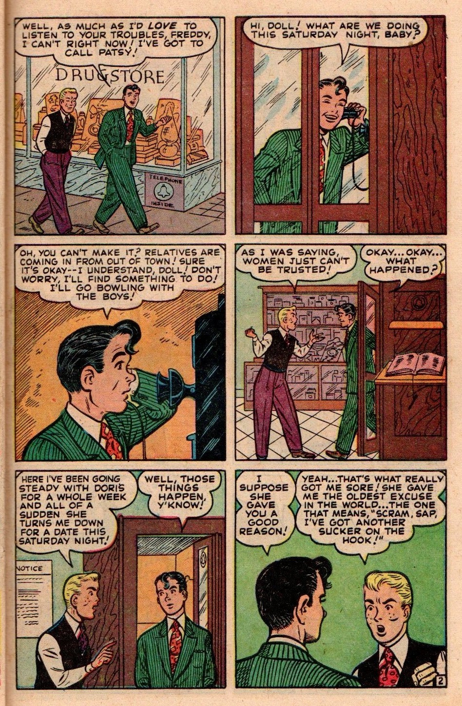 Read online Patsy Walker comic -  Issue #39 - 39