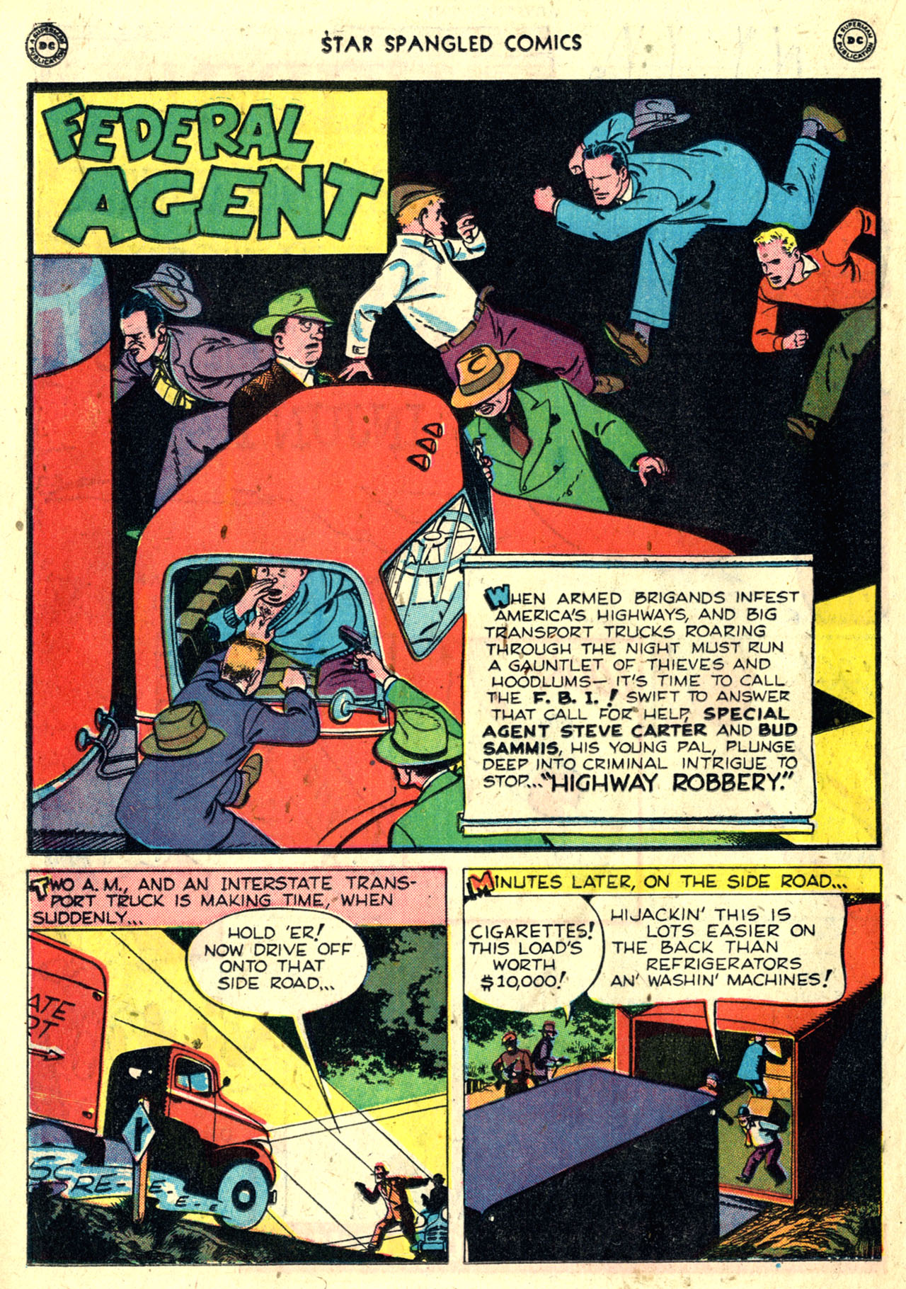 Read online Star Spangled Comics comic -  Issue #91 - 32