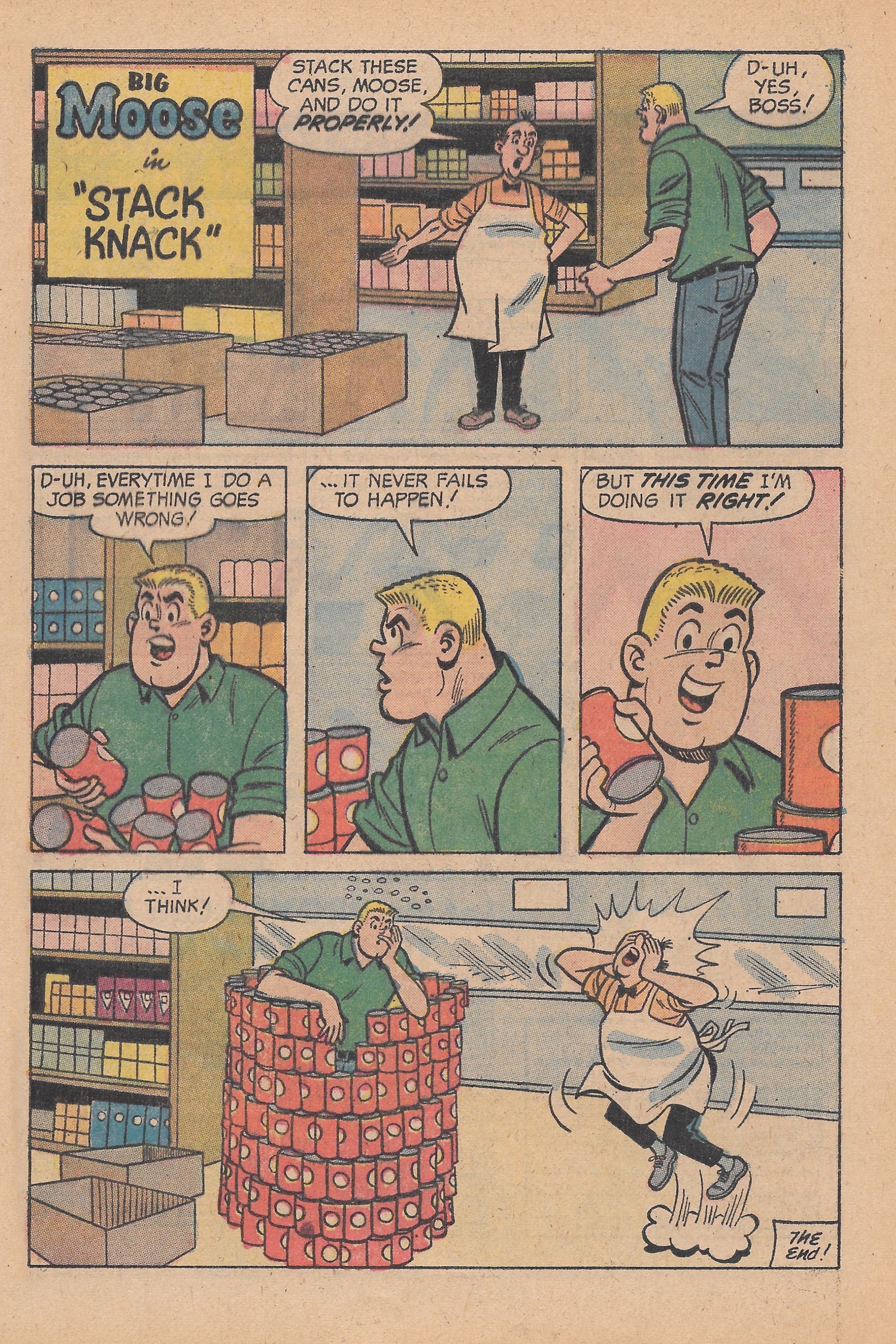 Read online Archie's TV Laugh-Out comic -  Issue #18 - 33