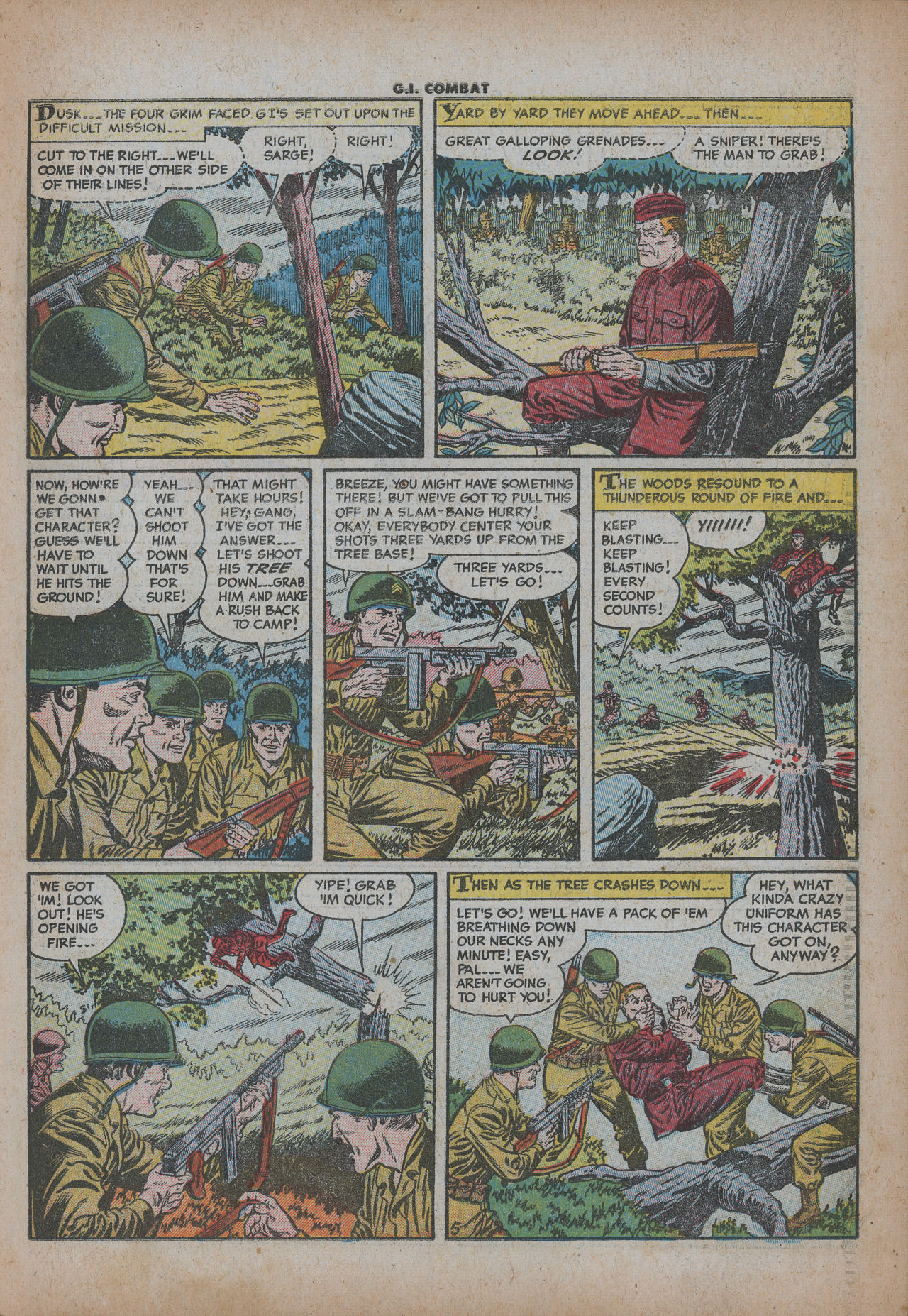 Read online G.I. Combat (1952) comic -  Issue #24 - 8