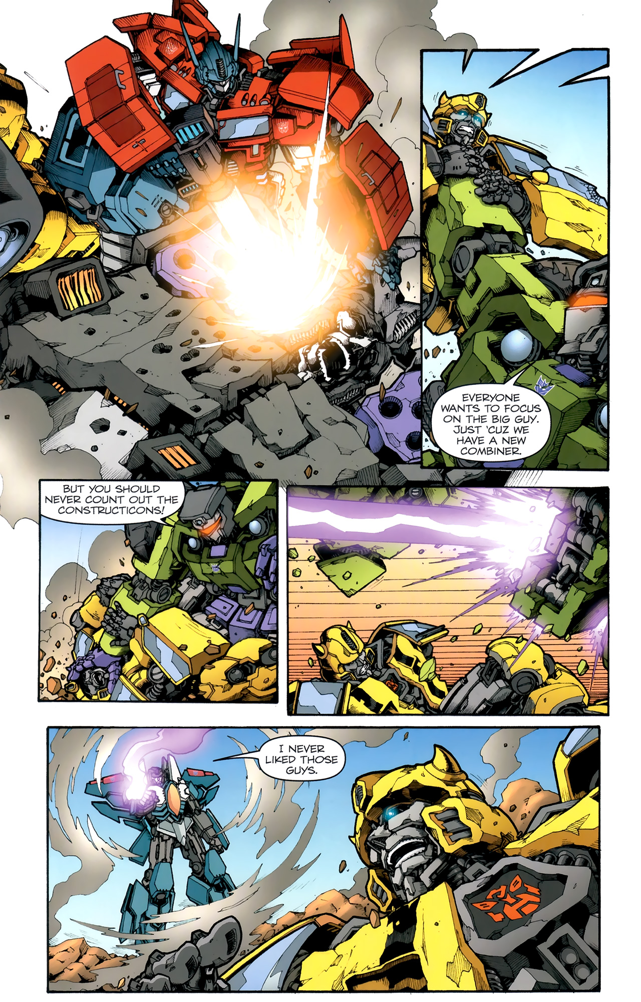 Read online The Transformers (2009) comic -  Issue #6 - 15