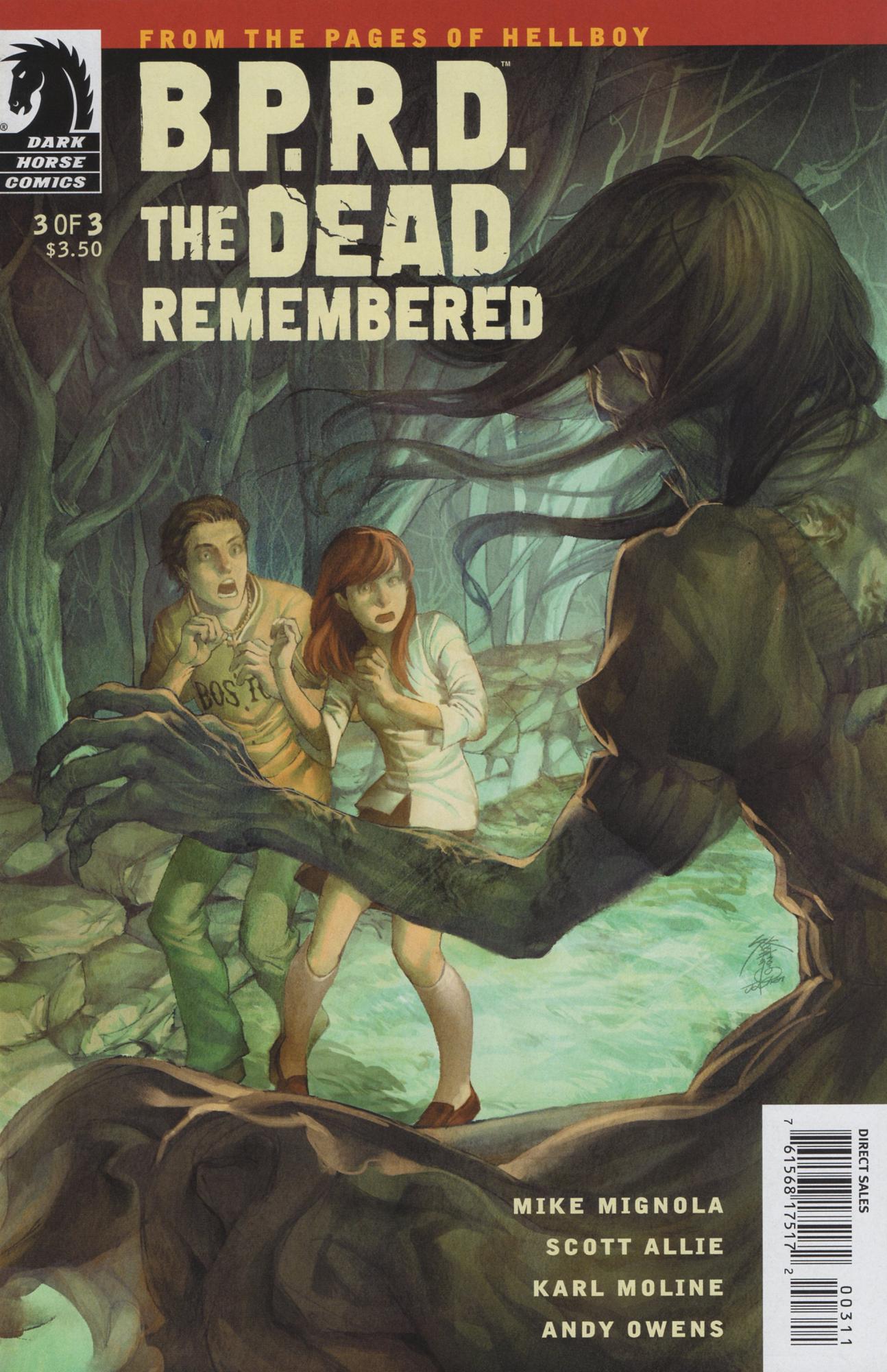 Read online B.P.R.D.: The Dead Remembered comic -  Issue #3 - 1