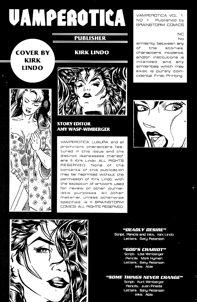 Read online Vamperotica comic -  Issue #1 - 2