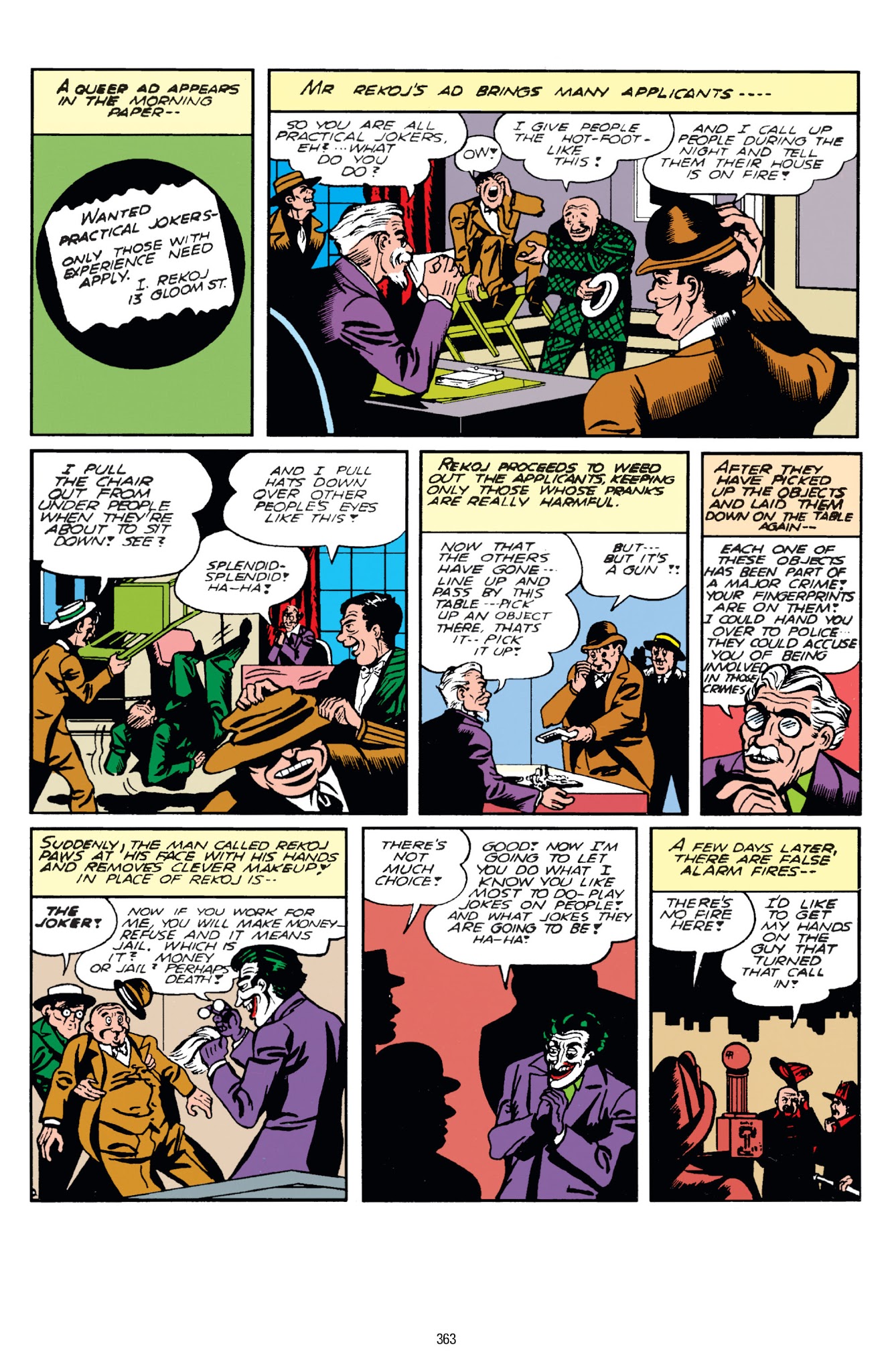 Read online Batman: The Golden Age Omnibus comic -  Issue # TPB 2 - 363