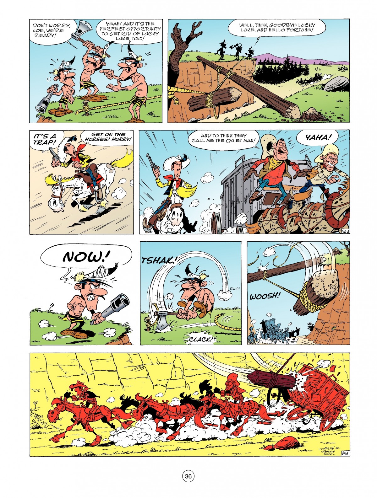 Read online A Lucky Luke Adventure comic -  Issue #45 - 36