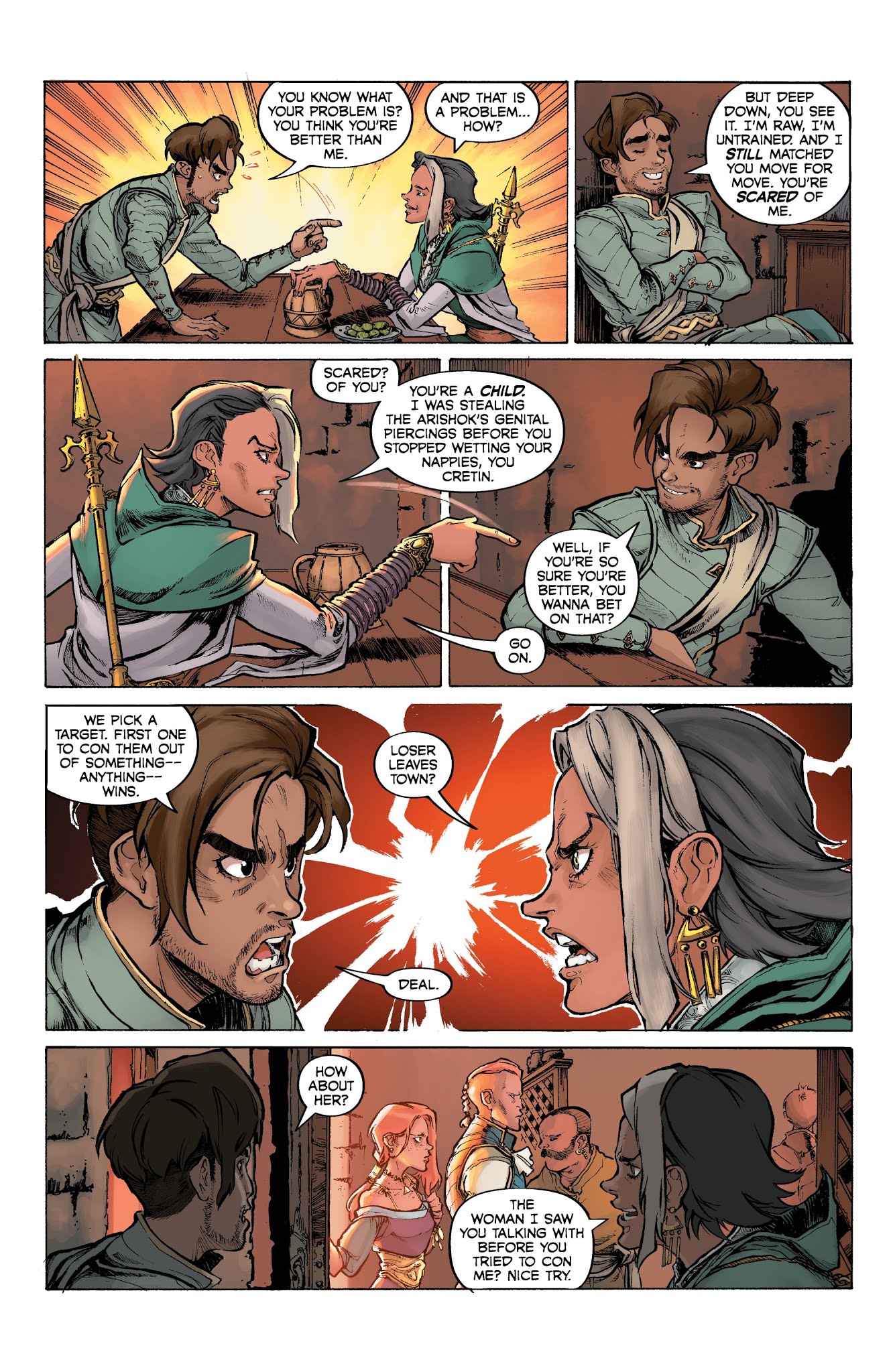 Read online Dragon Age: Deception comic -  Issue #1 - 17