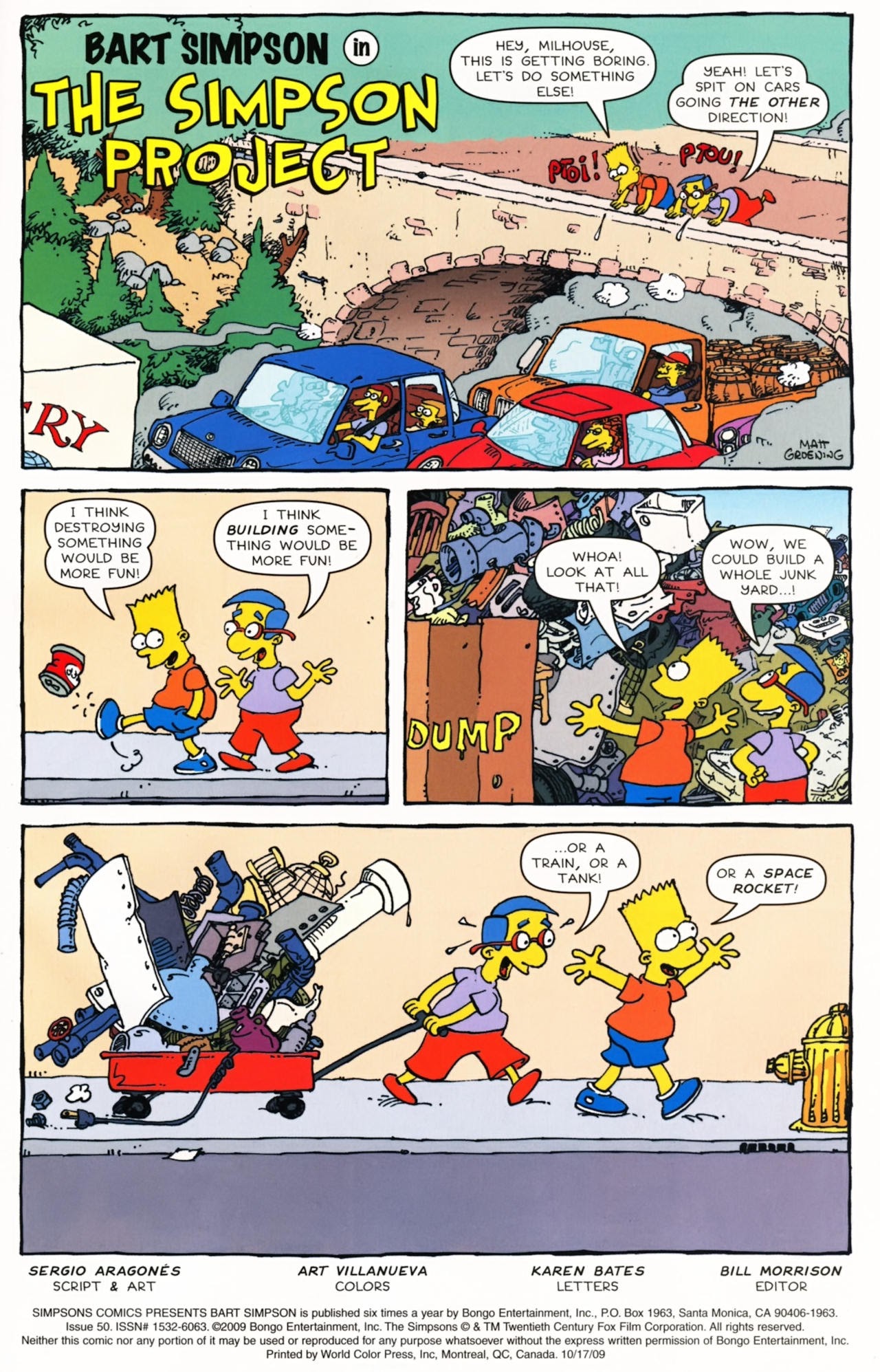 Read online Bart Simpson comic -  Issue #50 - 2