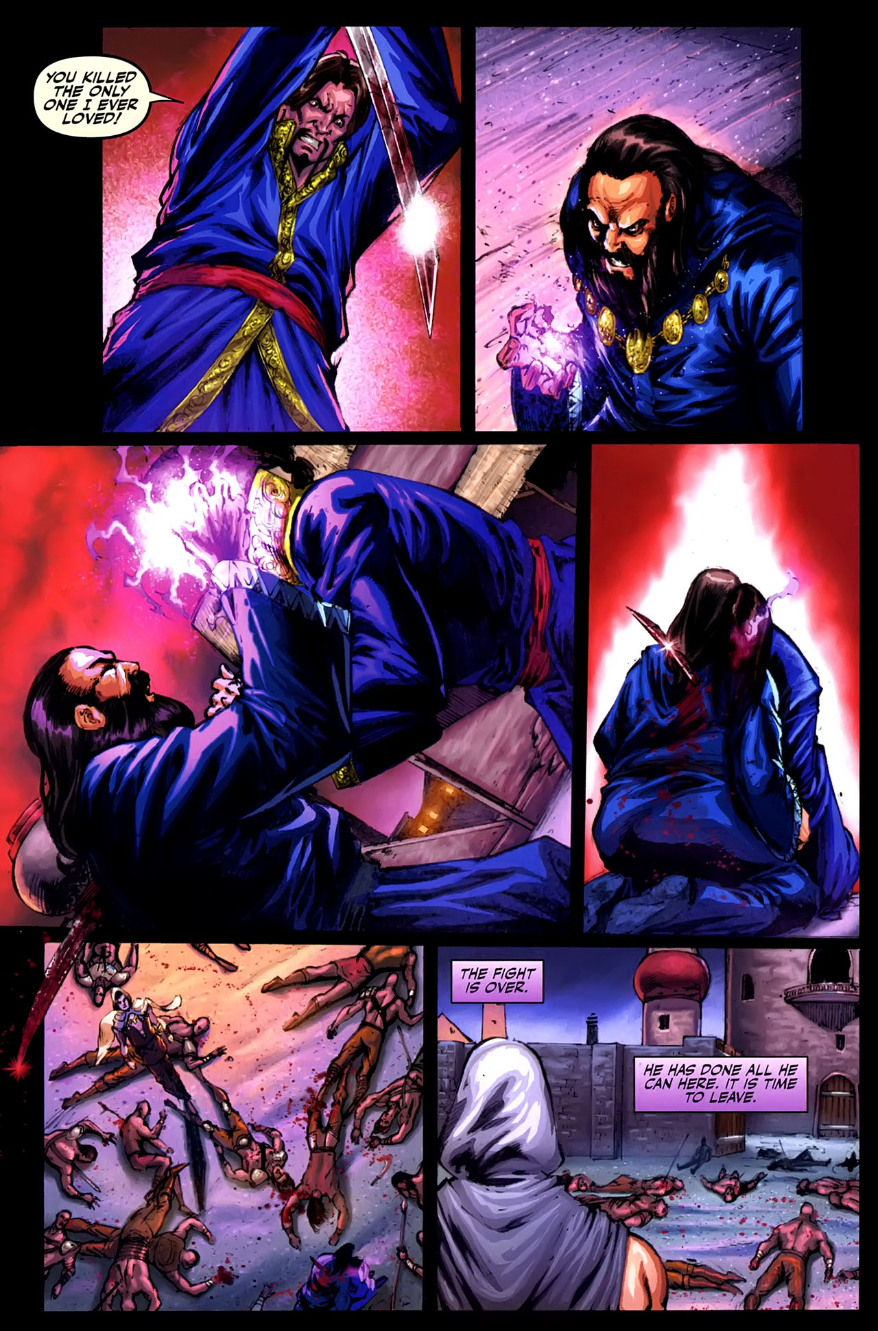 Read online Savage Tales (2007) comic -  Issue #6 - 18