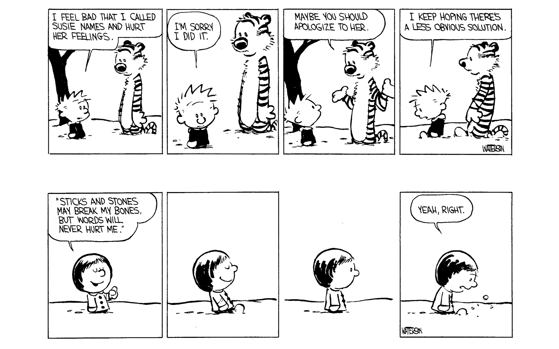 Read online Calvin and Hobbes comic -  Issue #2 - 91