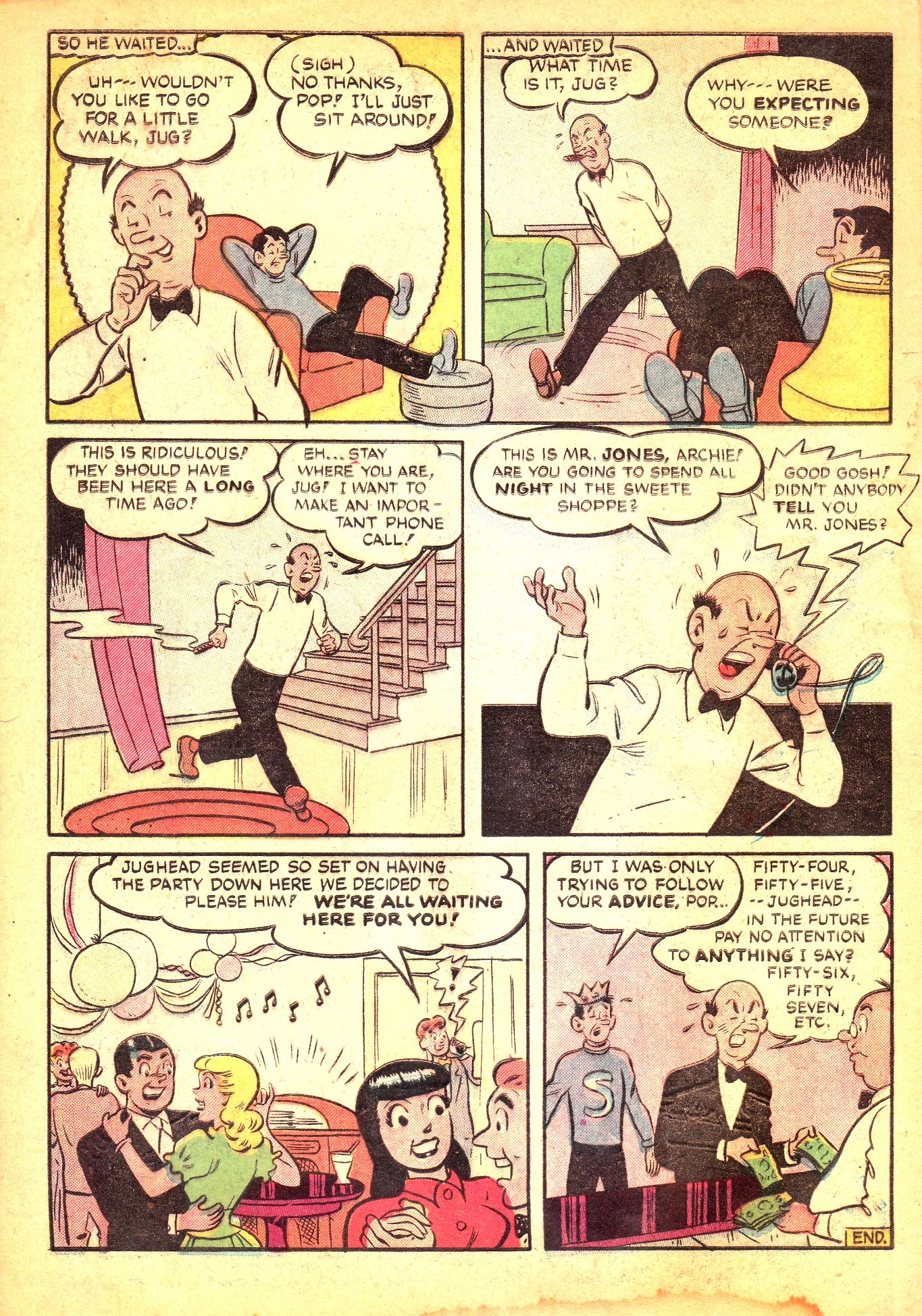 Read online Archie's Pal Jughead comic -  Issue #14 - 34