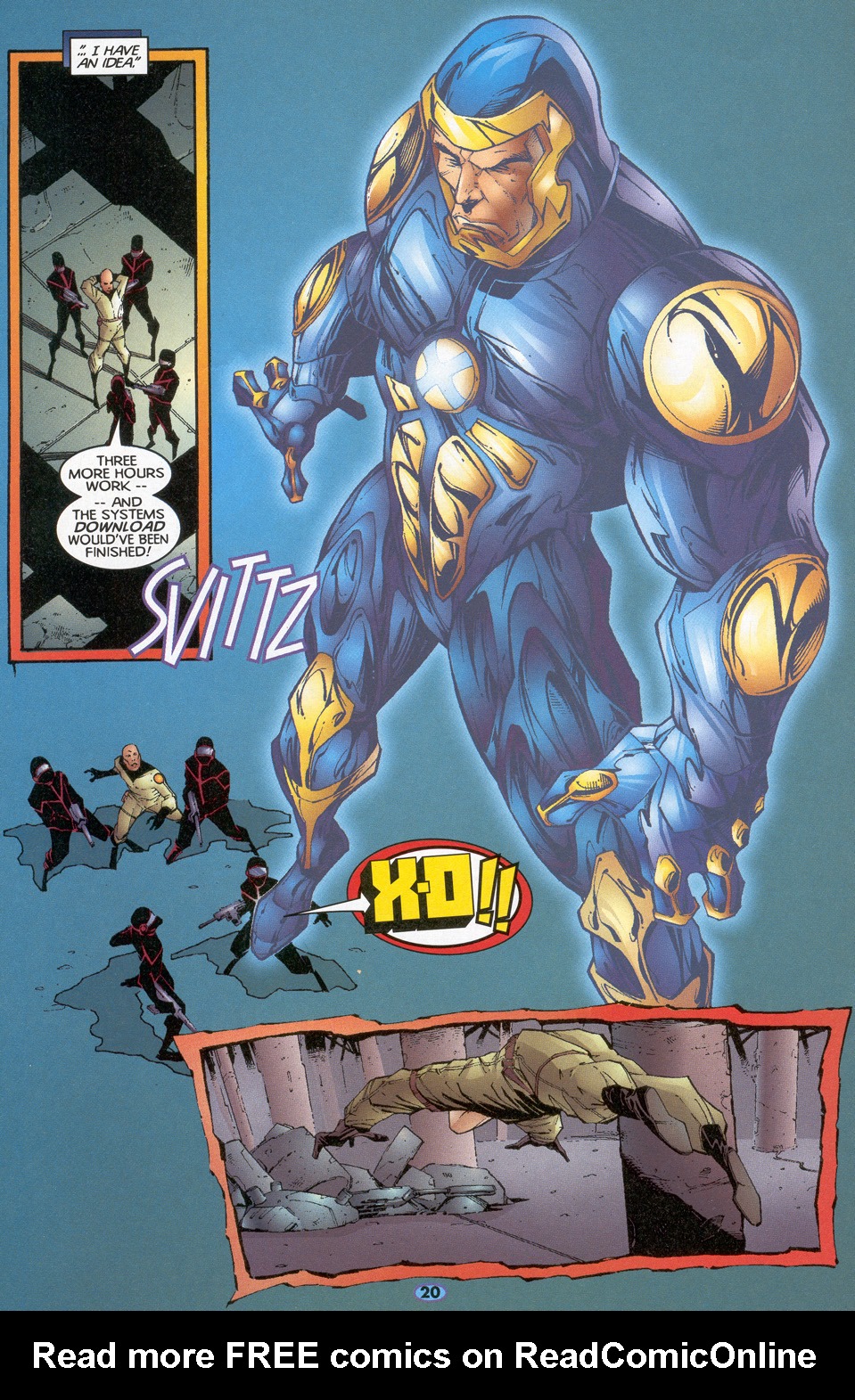 Read online Troublemakers comic -  Issue #4 - 16