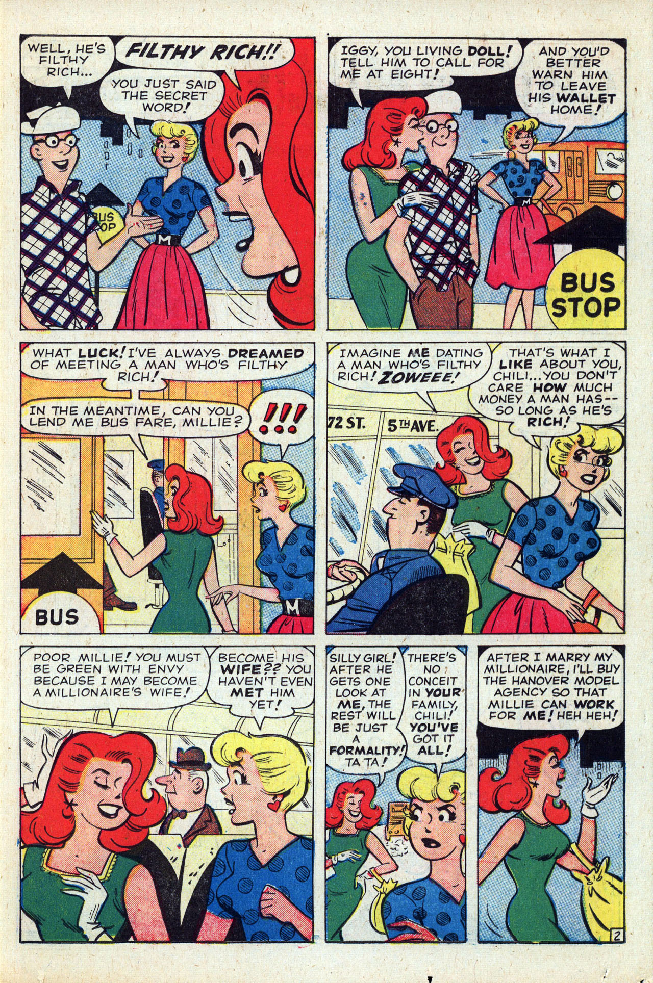 Read online A Date with Millie (1959) comic -  Issue #3 - 11