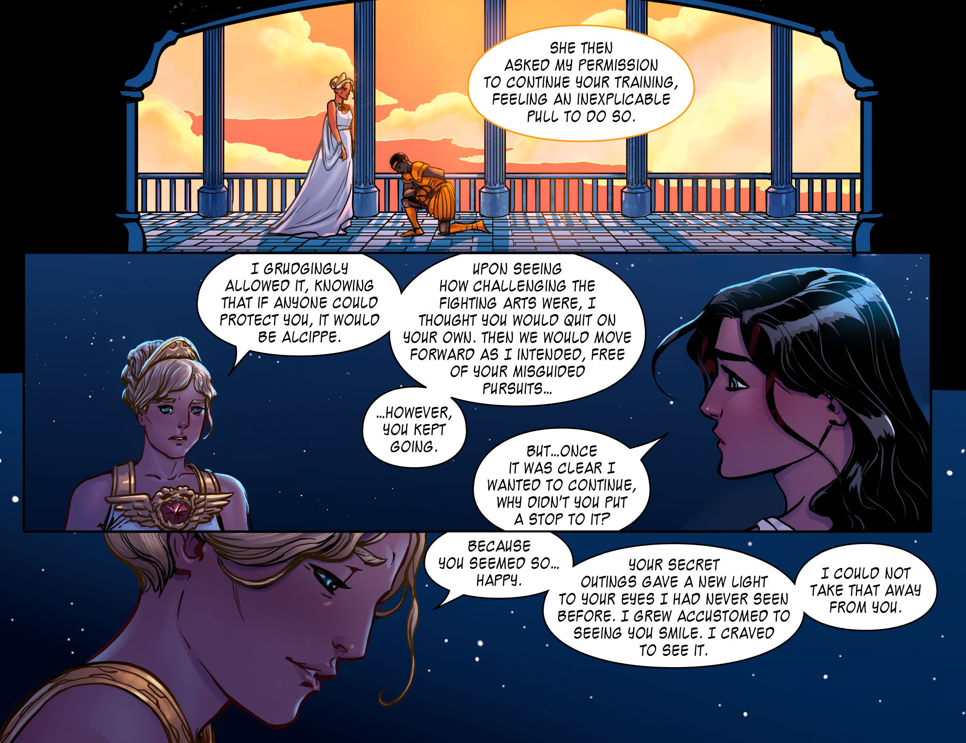Read online The Legend of Wonder Woman (2015) comic -  Issue #5 - 17