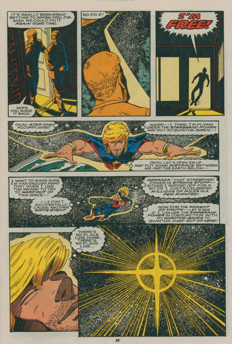 Read online Quasar comic -  Issue #31 - 22