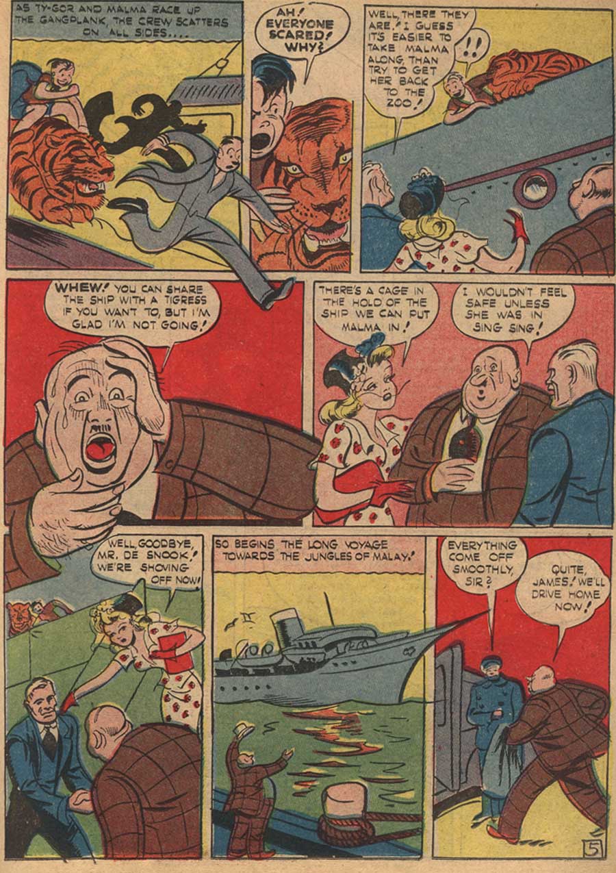 Blue Ribbon Comics (1939) issue 17 - Page 43