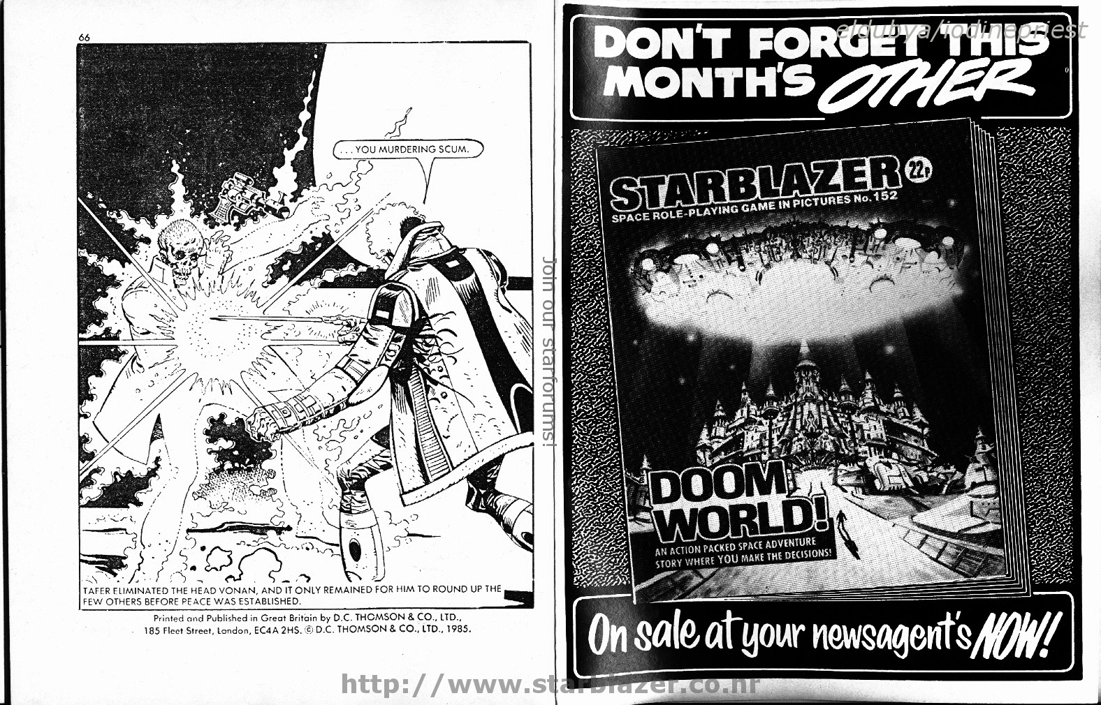 Read online Starblazer comic -  Issue #153 - 35
