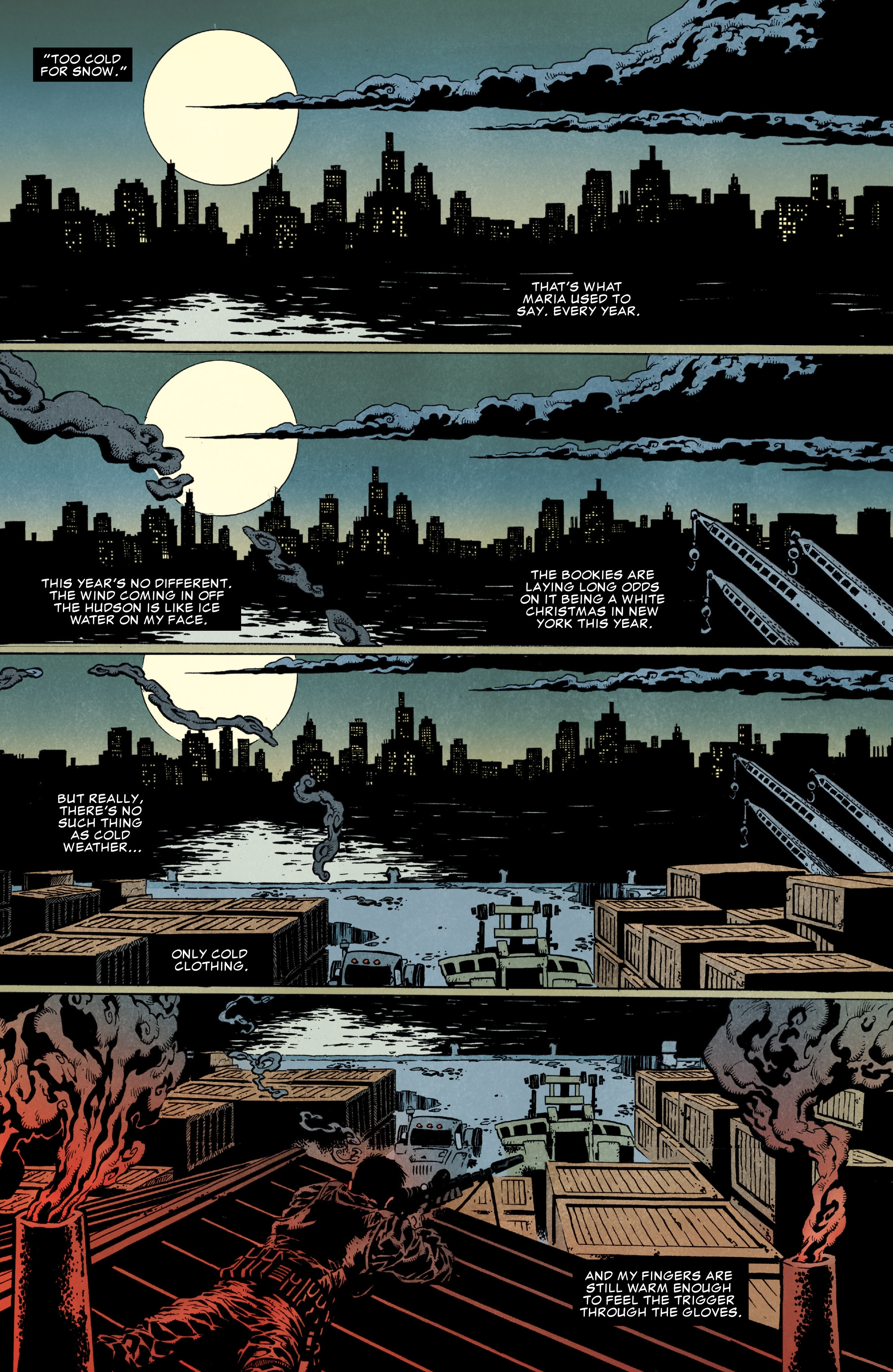 Read online Punisher: Silent Night comic -  Issue # Full - 2