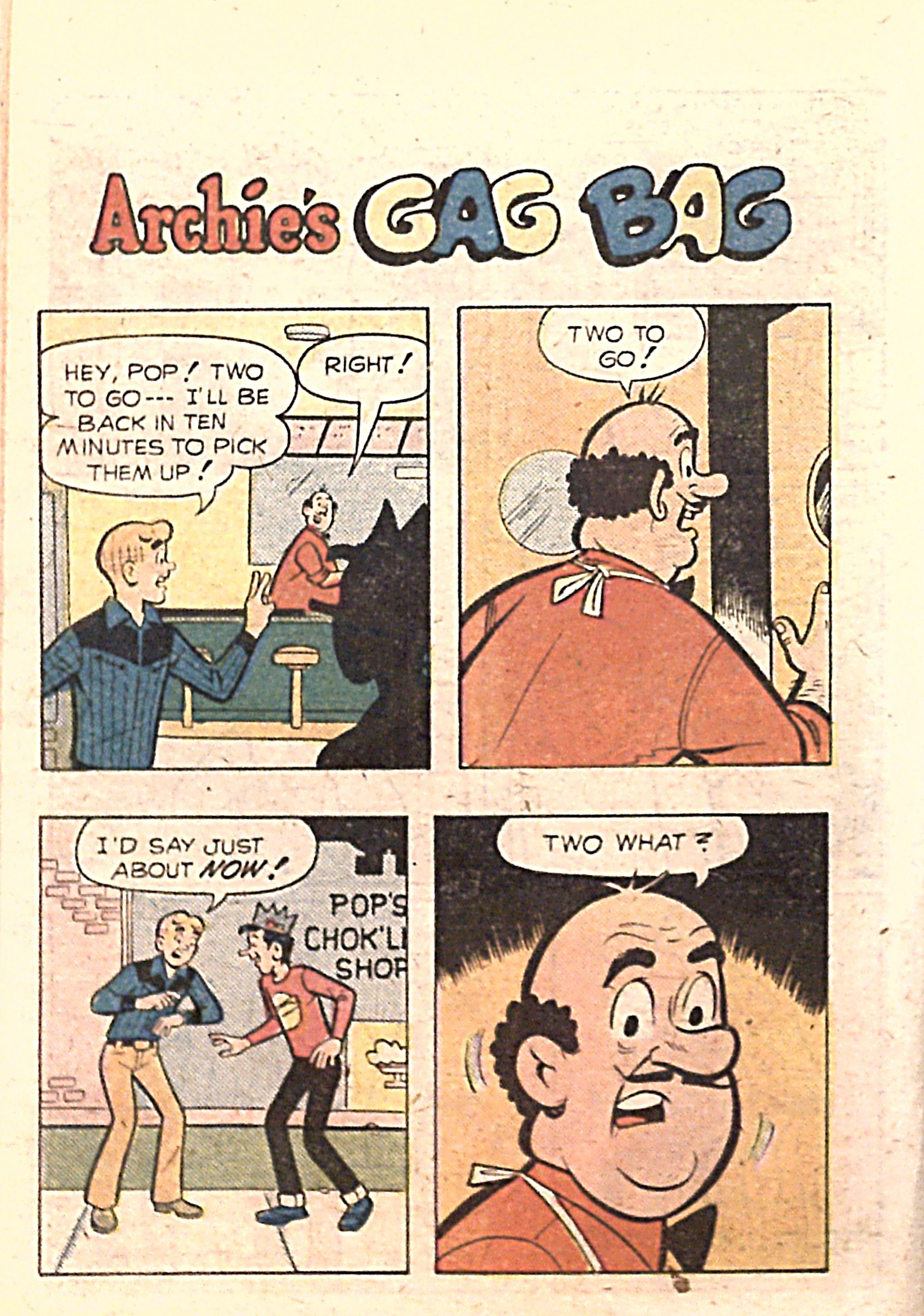 Read online Archie...Archie Andrews, Where Are You? Digest Magazine comic -  Issue #12 - 14