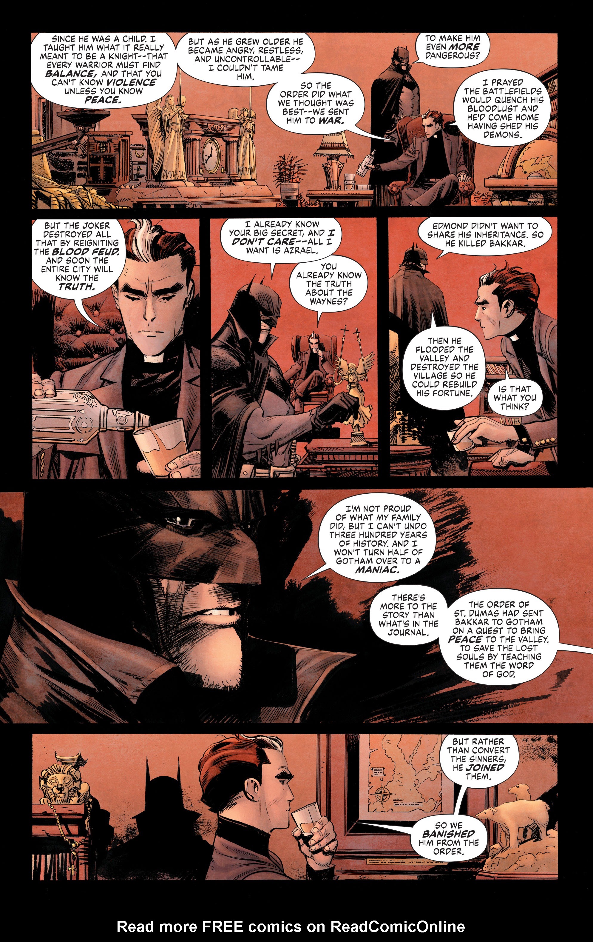 Read online Batman: Curse of the White Knight comic -  Issue #6 - 9