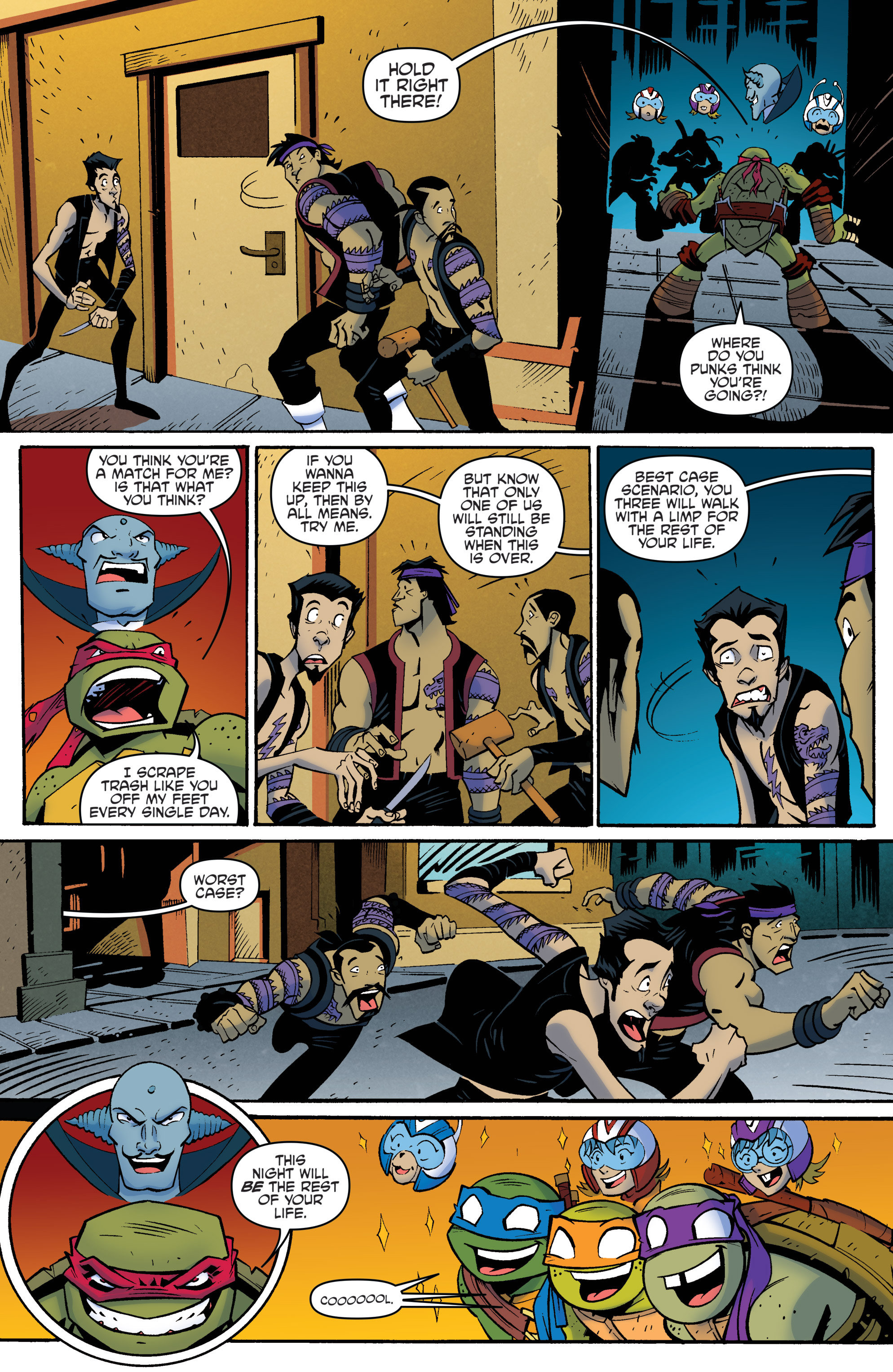 Read online Teenage Mutant Ninja Turtles New Animated Adventures comic -  Issue #24 - 21