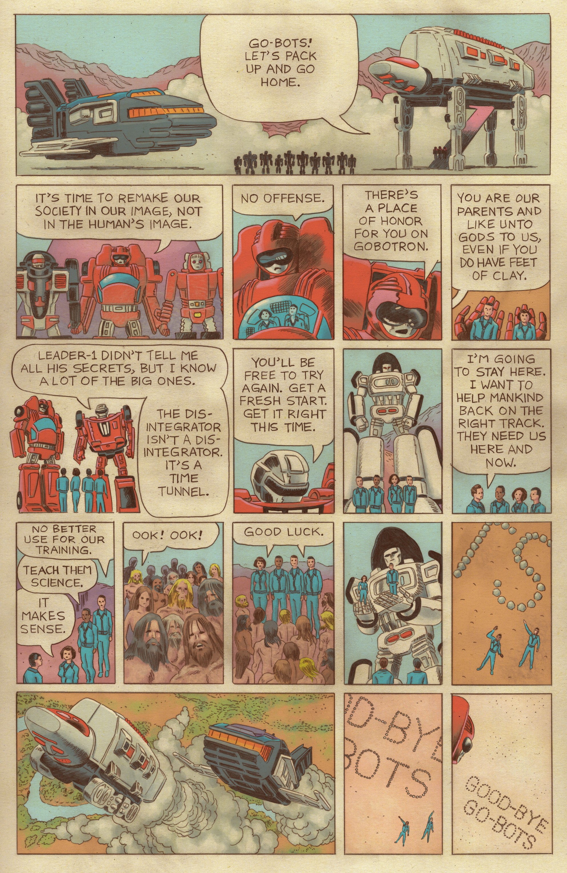 Read online Go-Bots comic -  Issue #5 - 10
