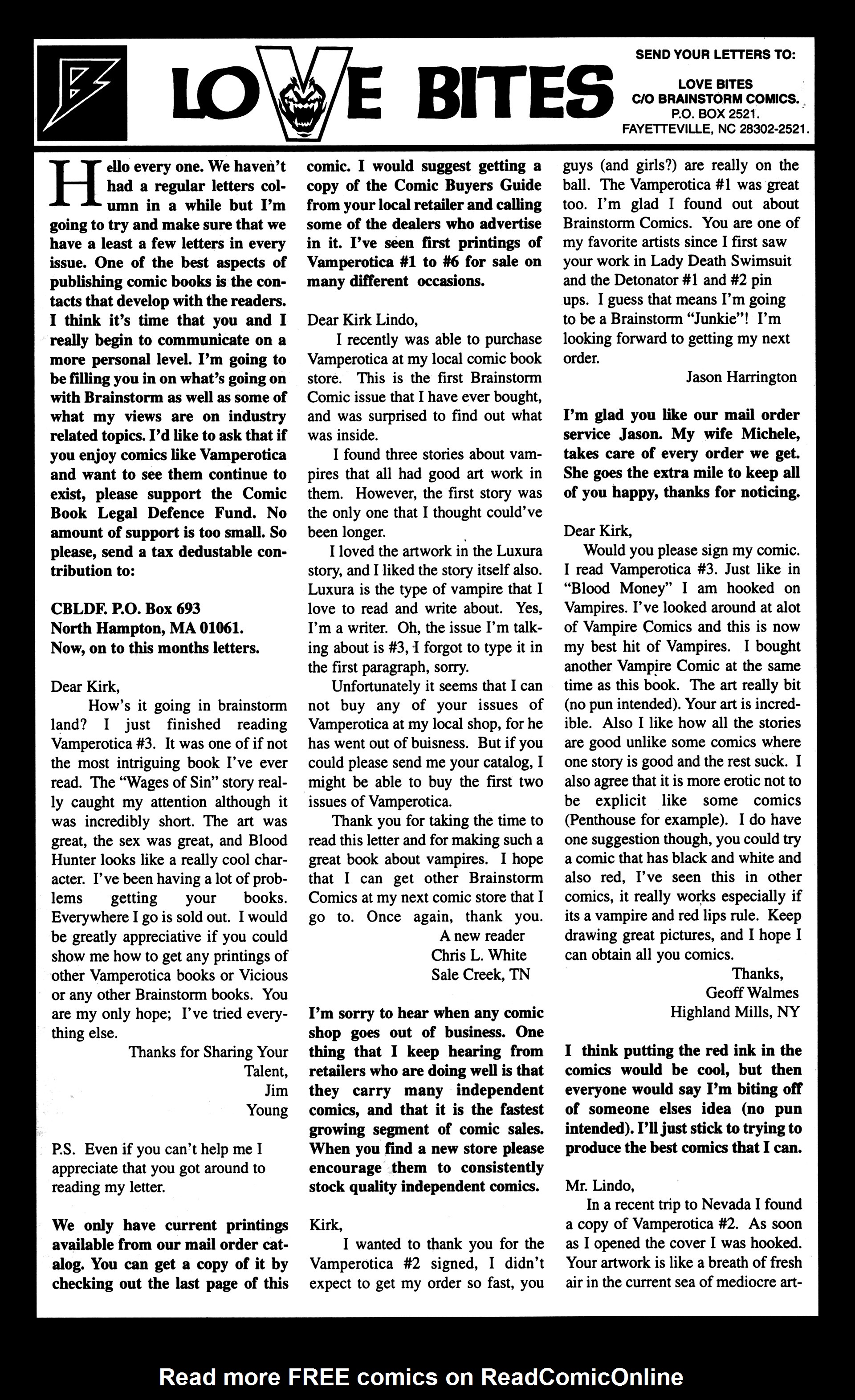 Read online Vamperotica comic -  Issue #12 - 30